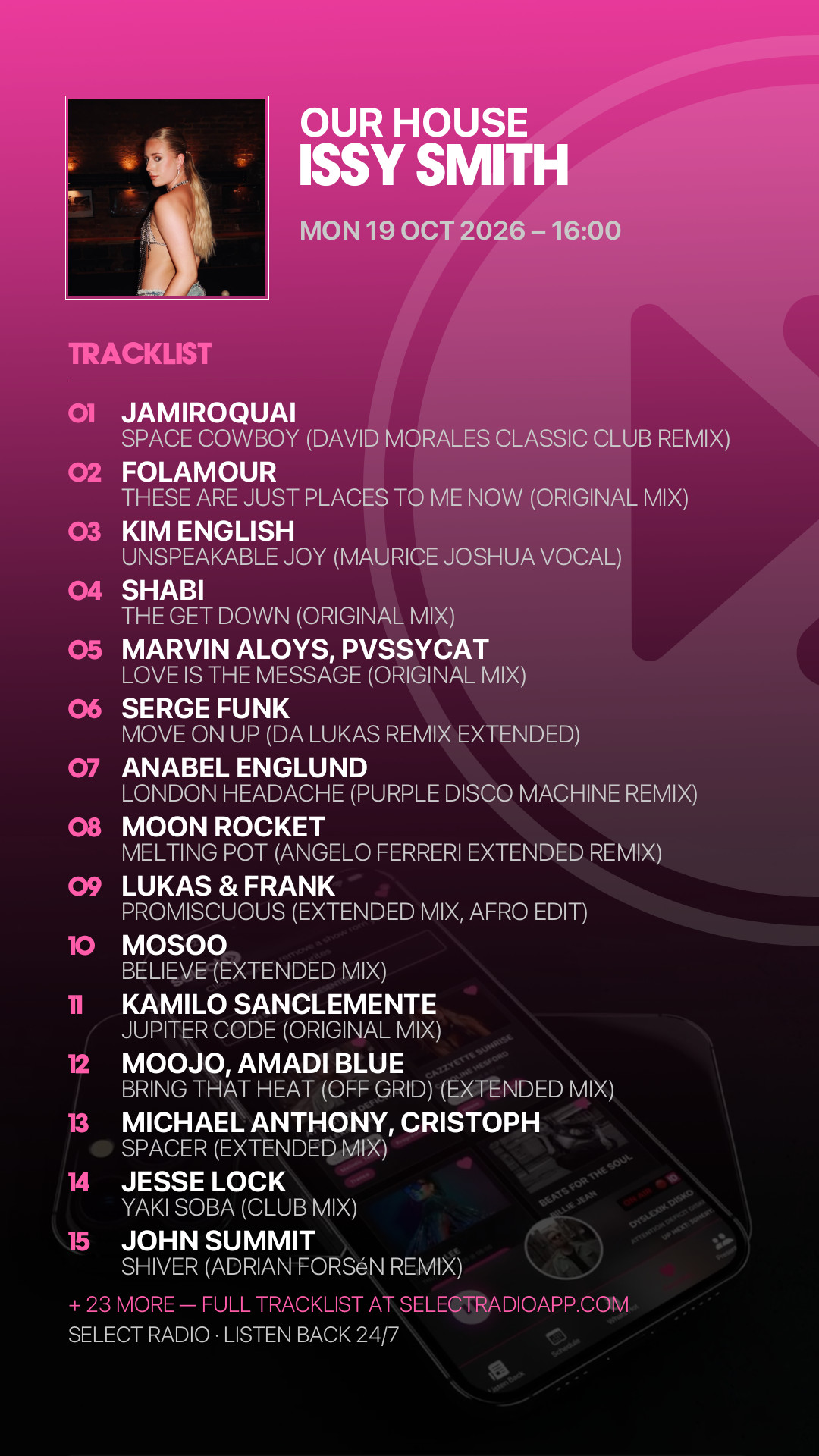 Tracklist Story Preview