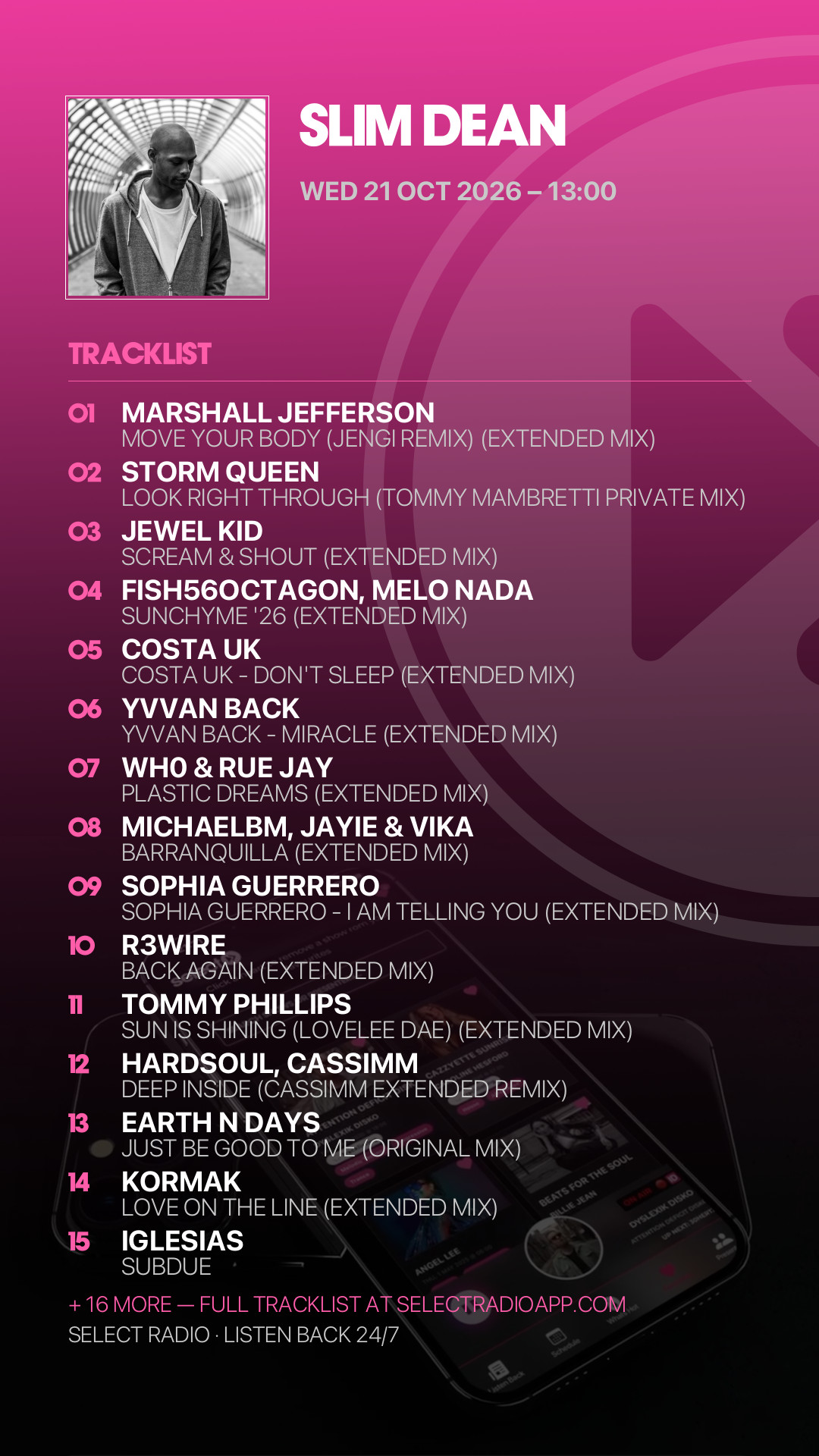 Tracklist Story Preview