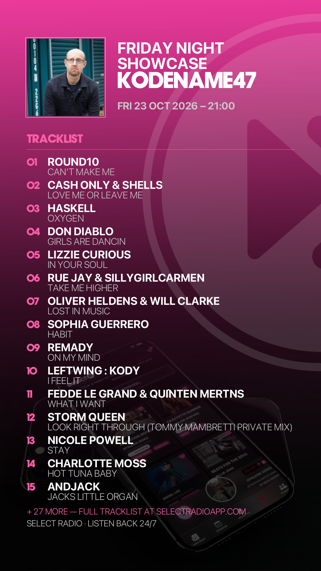 Tracklist Story Preview