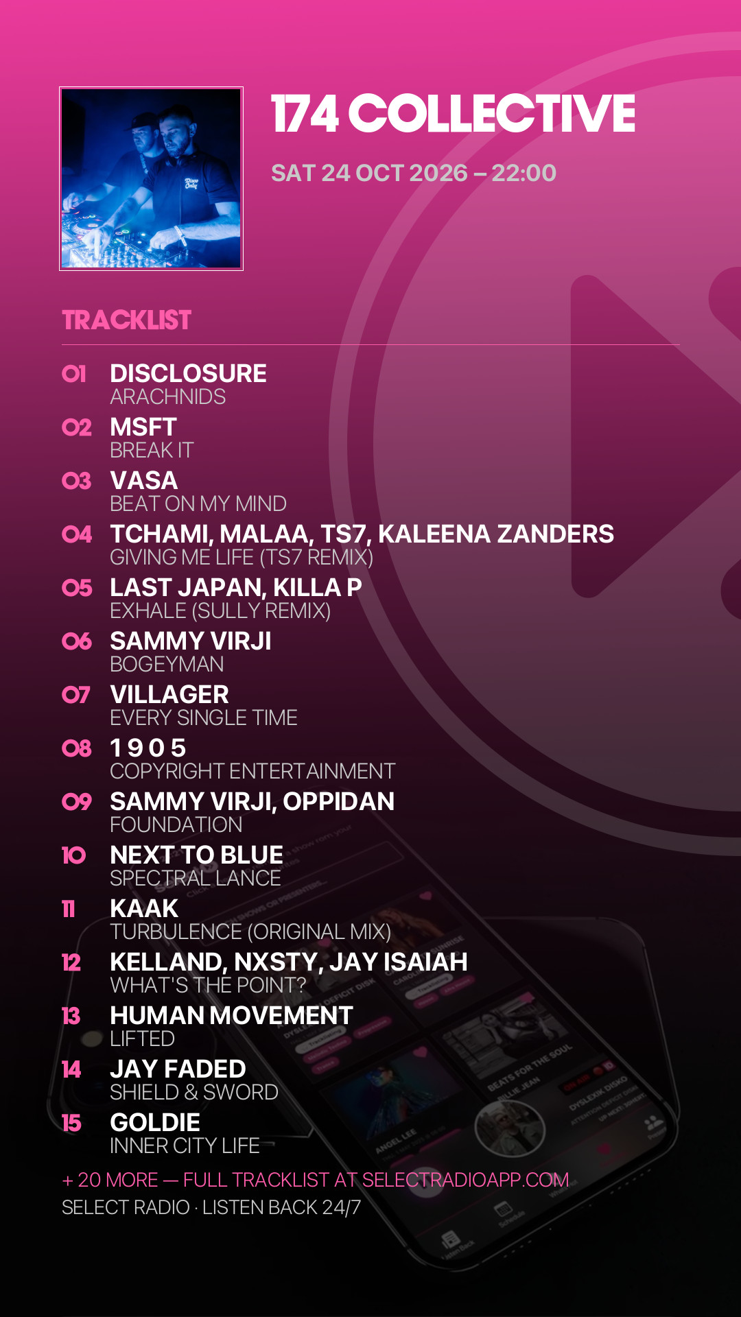 Tracklist Story Preview