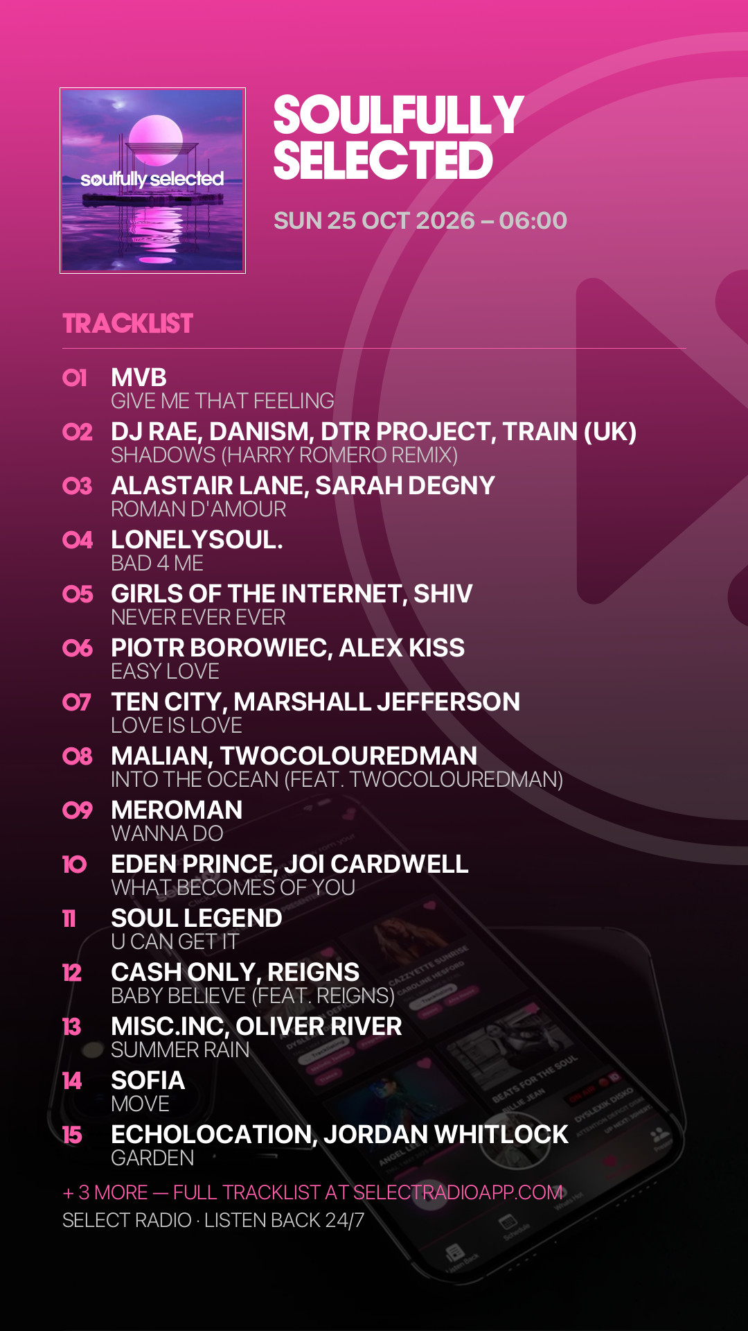 Tracklist Story Preview