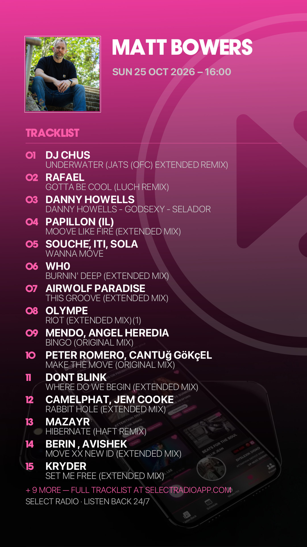 Tracklist Story Preview