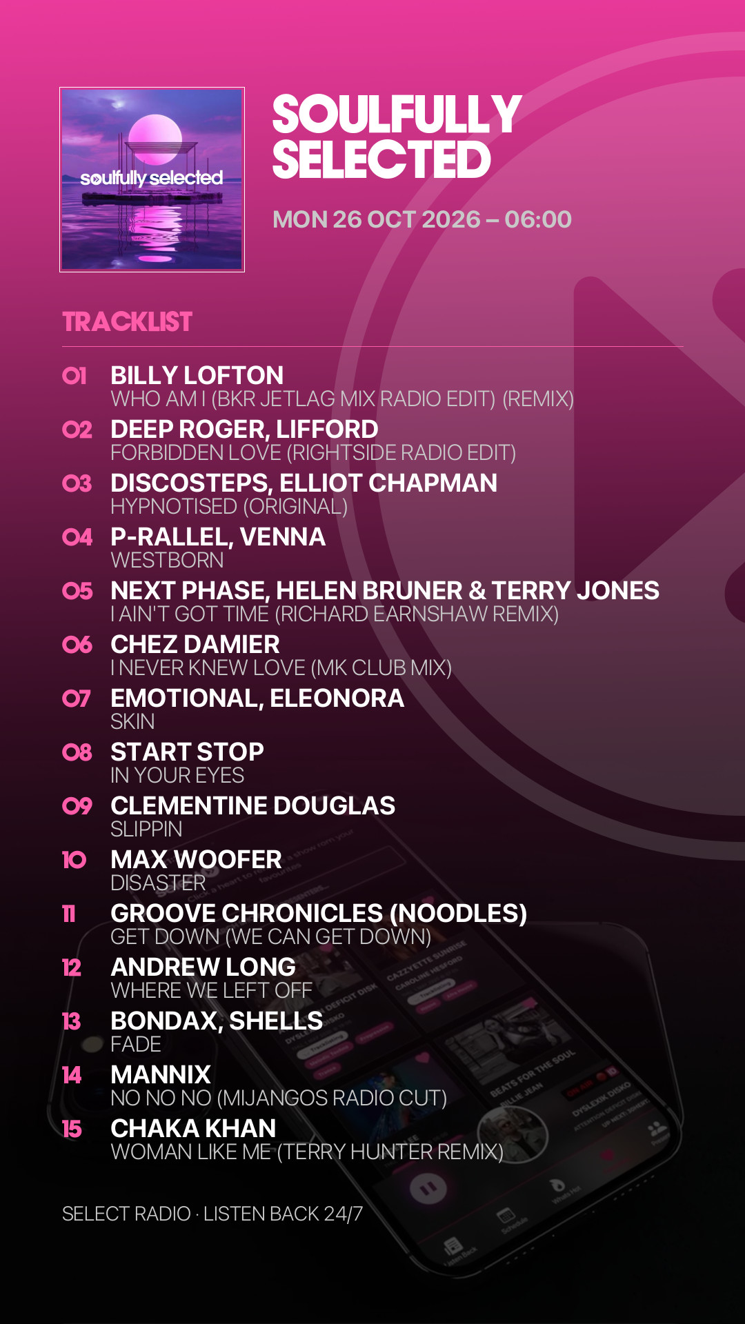 Tracklist Story Preview