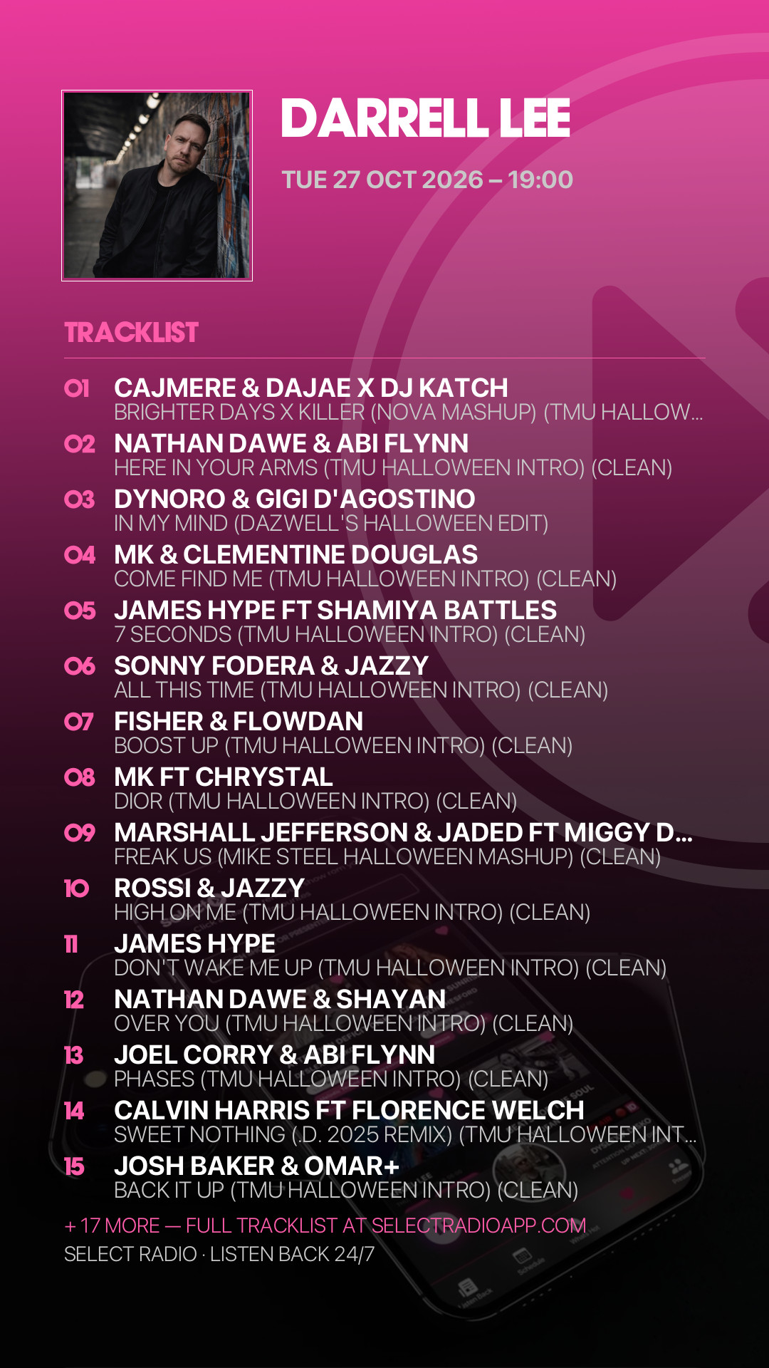 Tracklist Story Preview