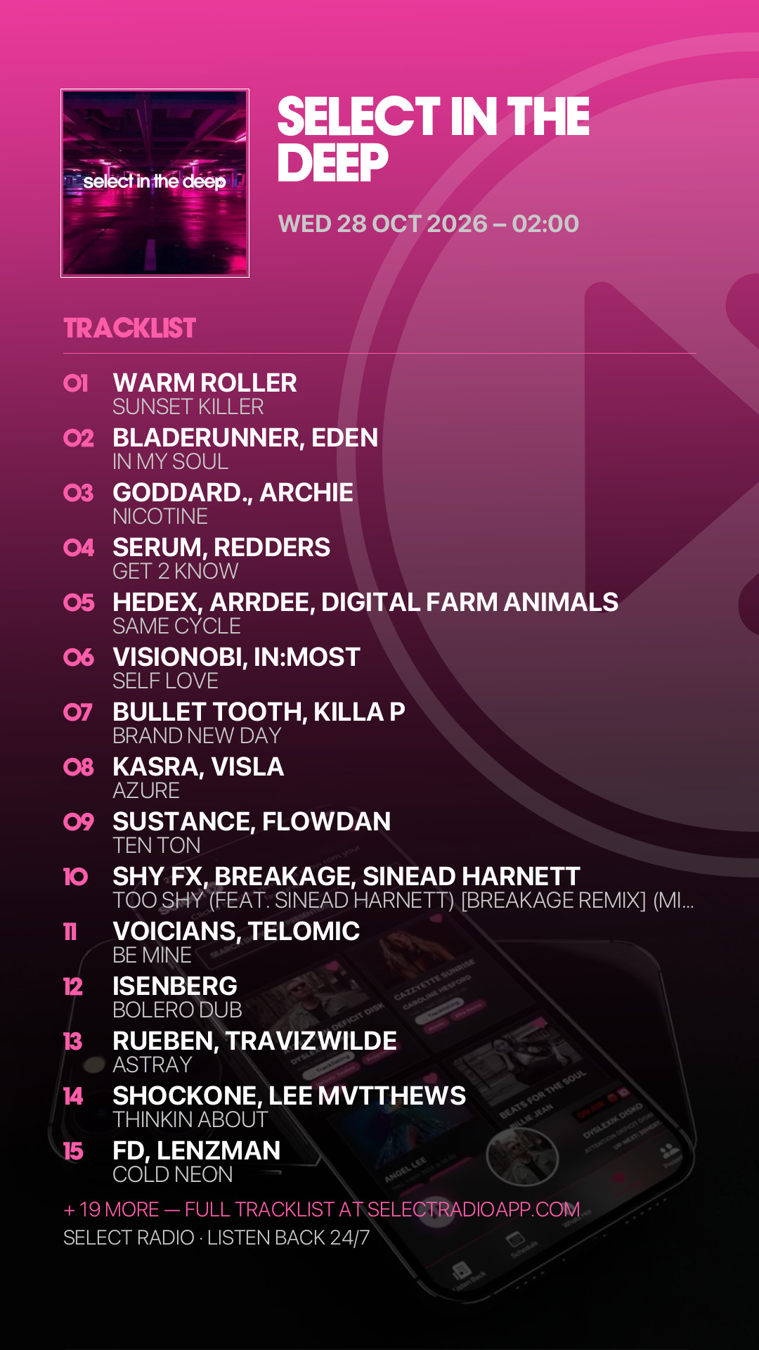 Tracklist Story Preview