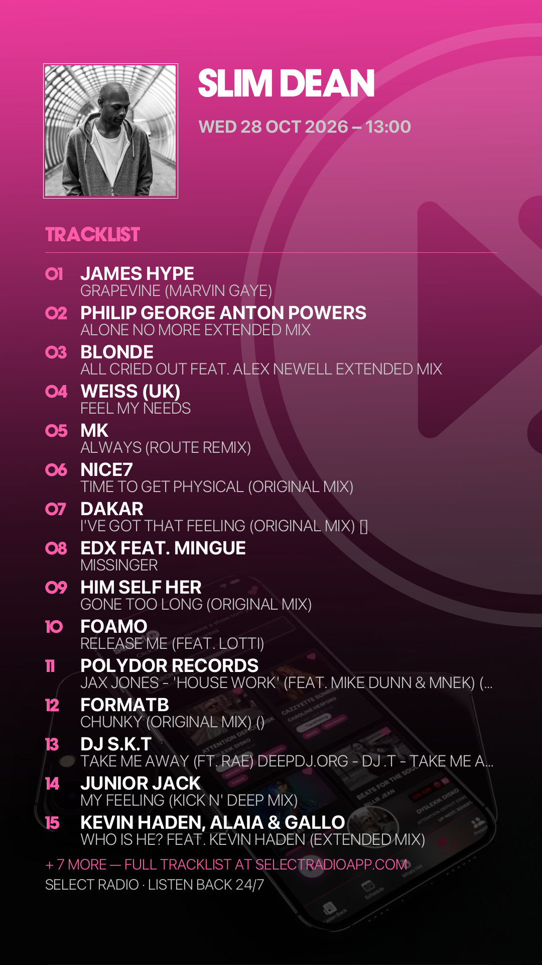 Tracklist Story Preview