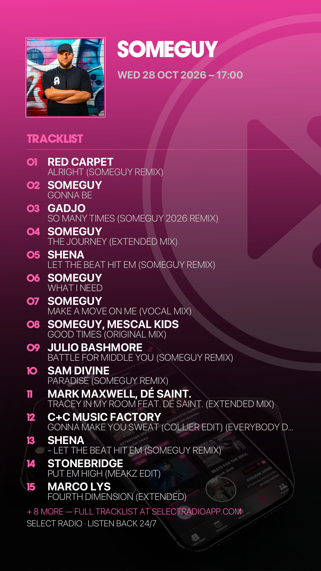Tracklist Story Preview