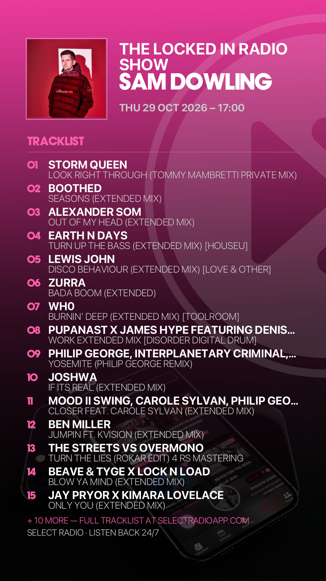 Tracklist Story Preview