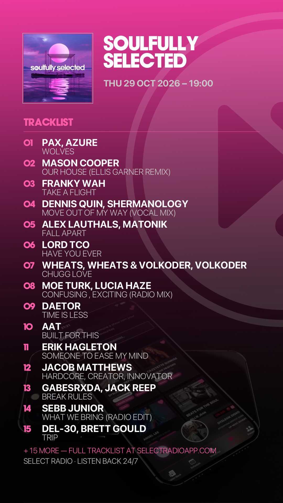 Tracklist Story Preview