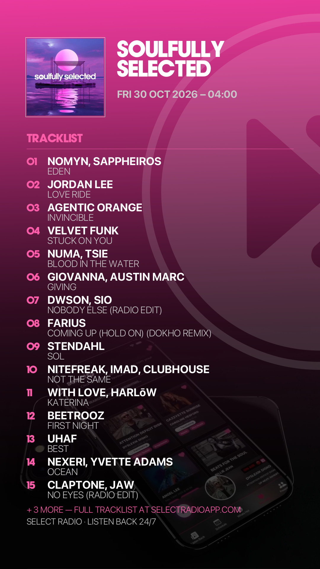 Tracklist Story Preview