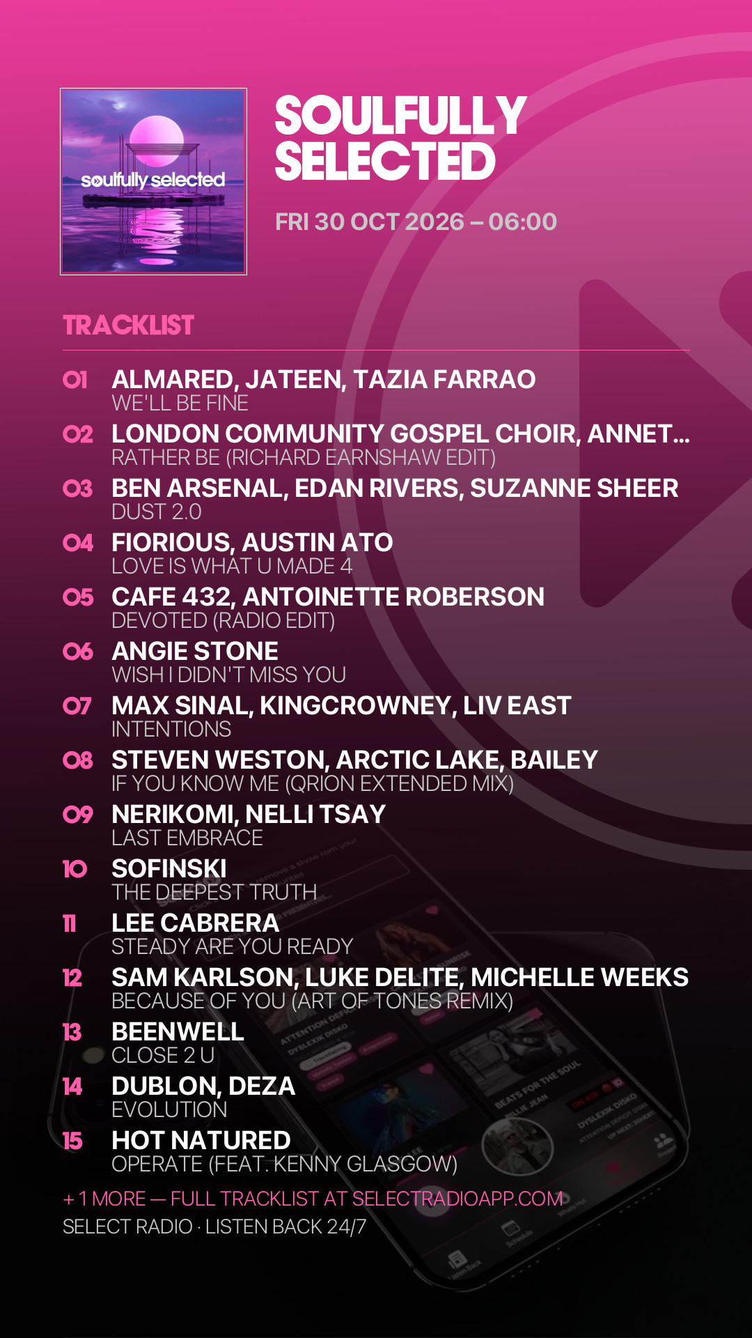 Tracklist Story Preview