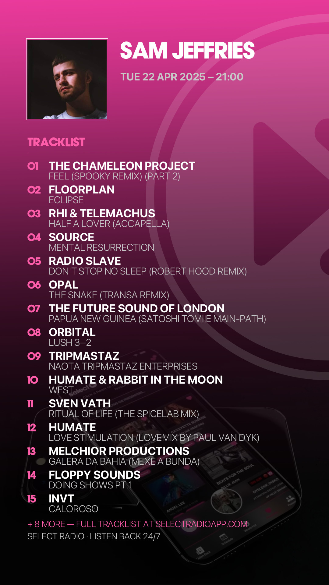 Tracklist Story Preview