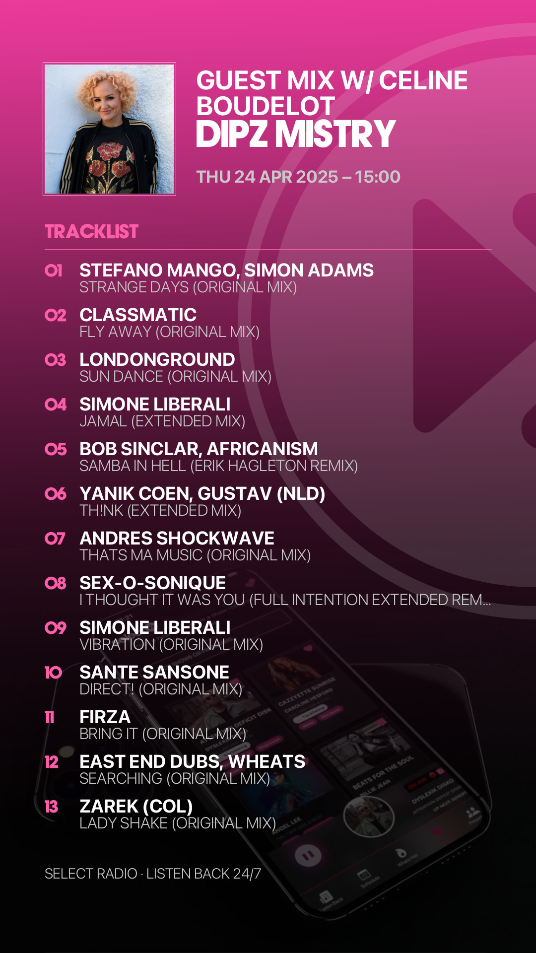 Tracklist Story Preview