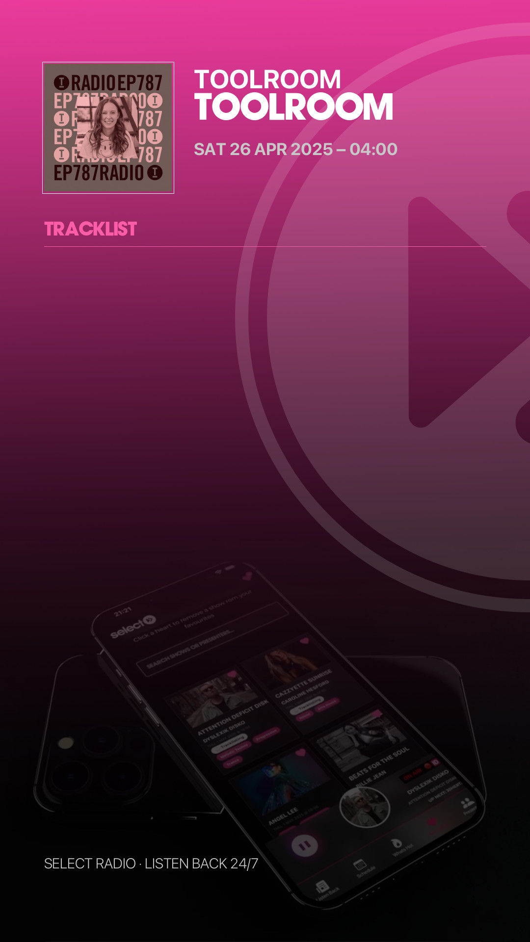 Tracklist Story Preview