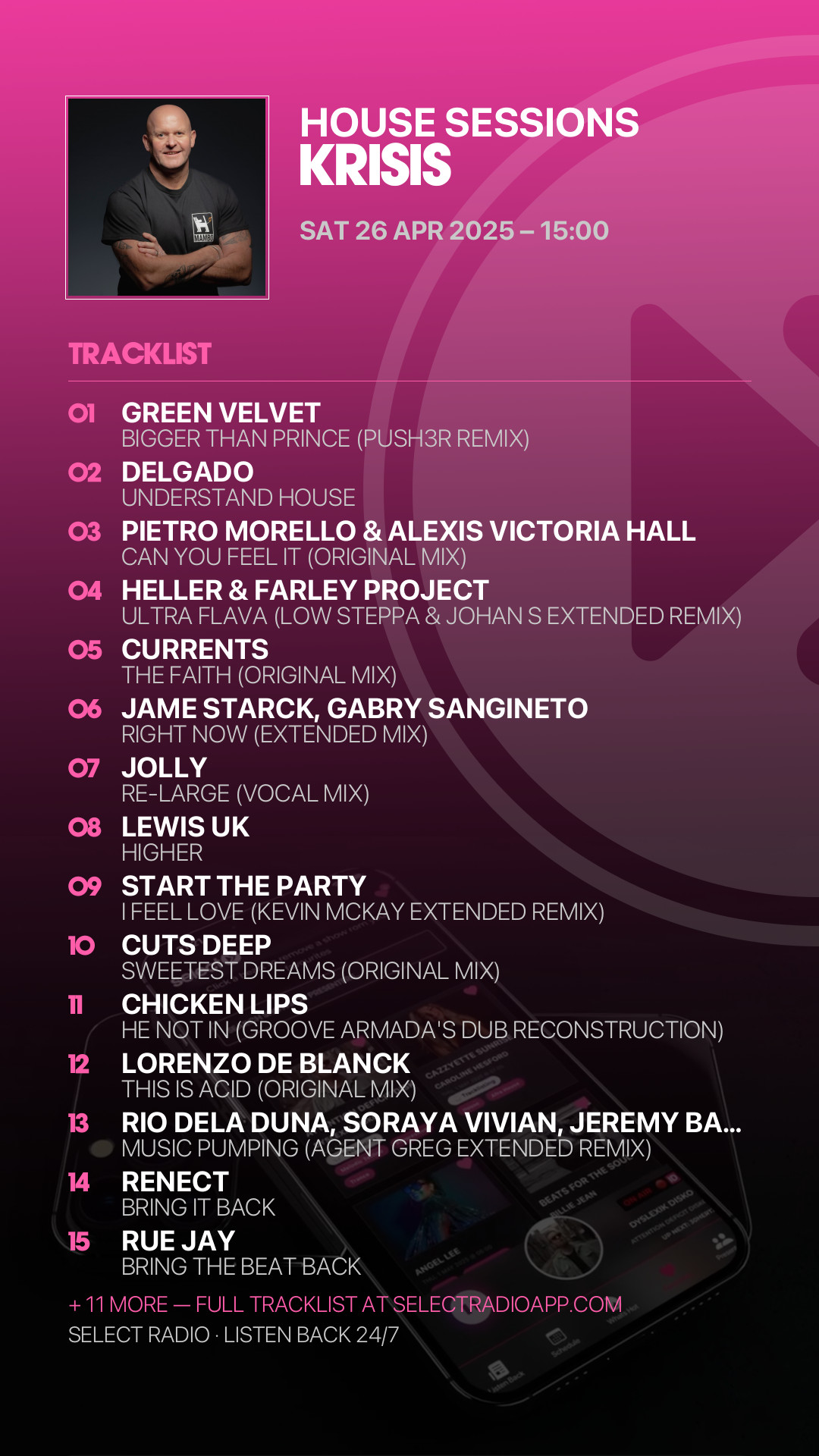 Tracklist Story Preview