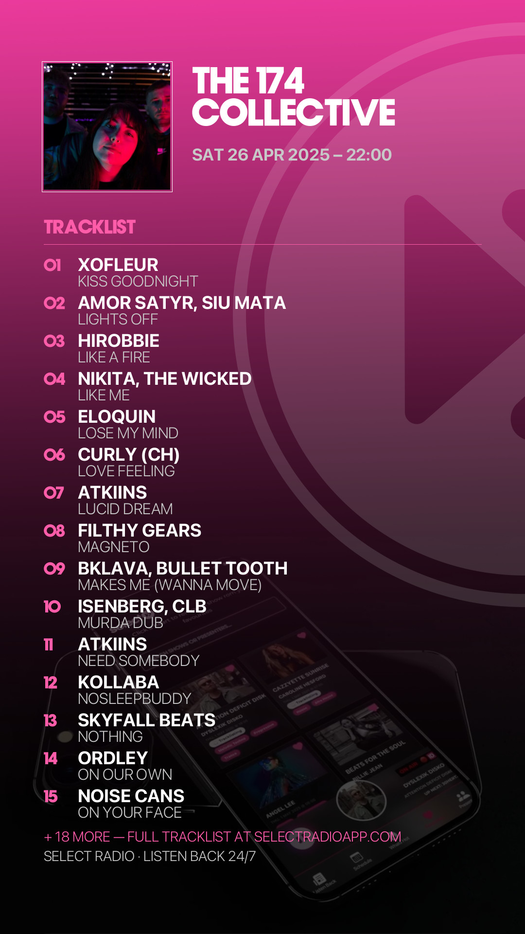 Tracklist Story Preview