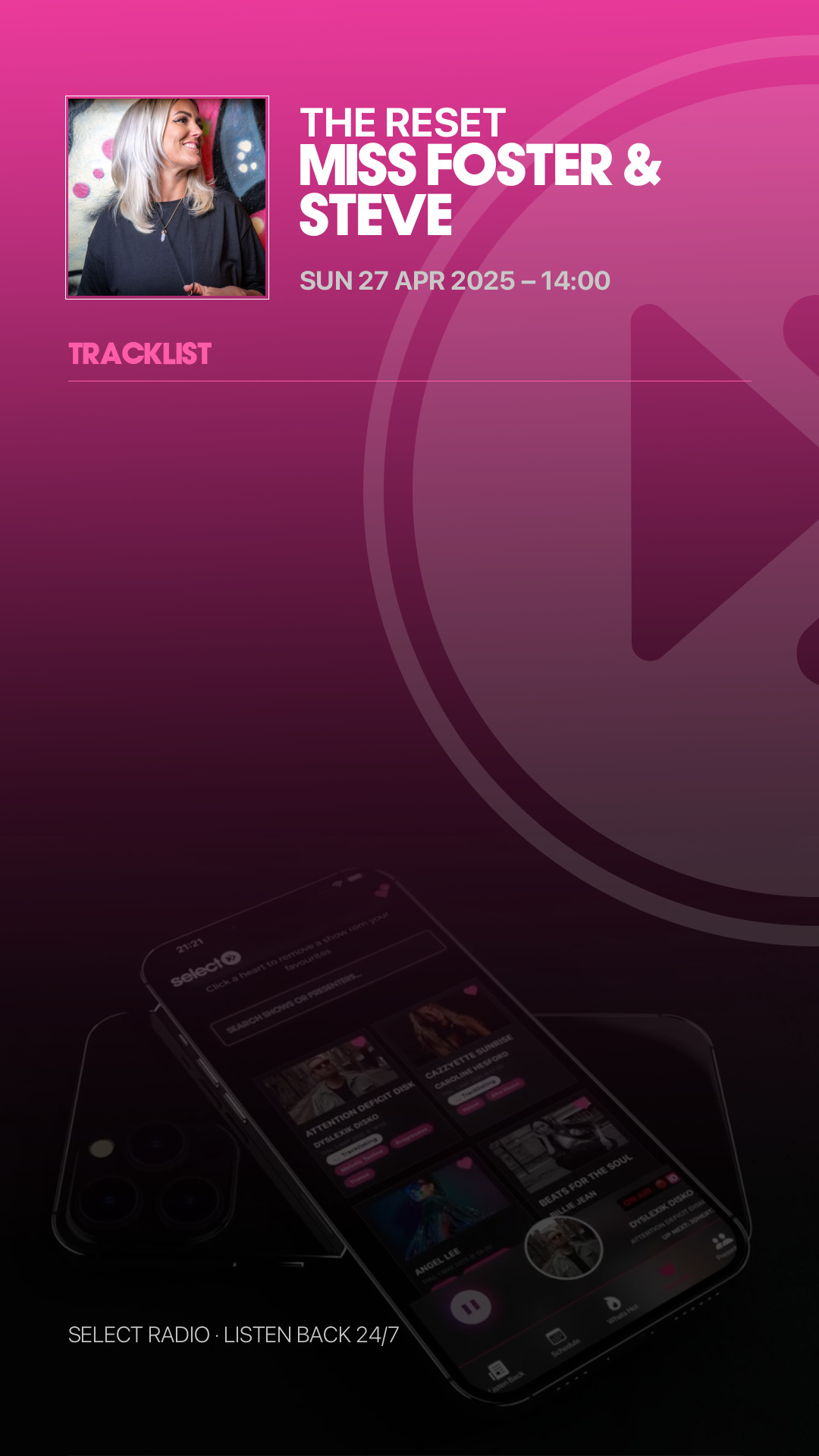 Tracklist Story Preview