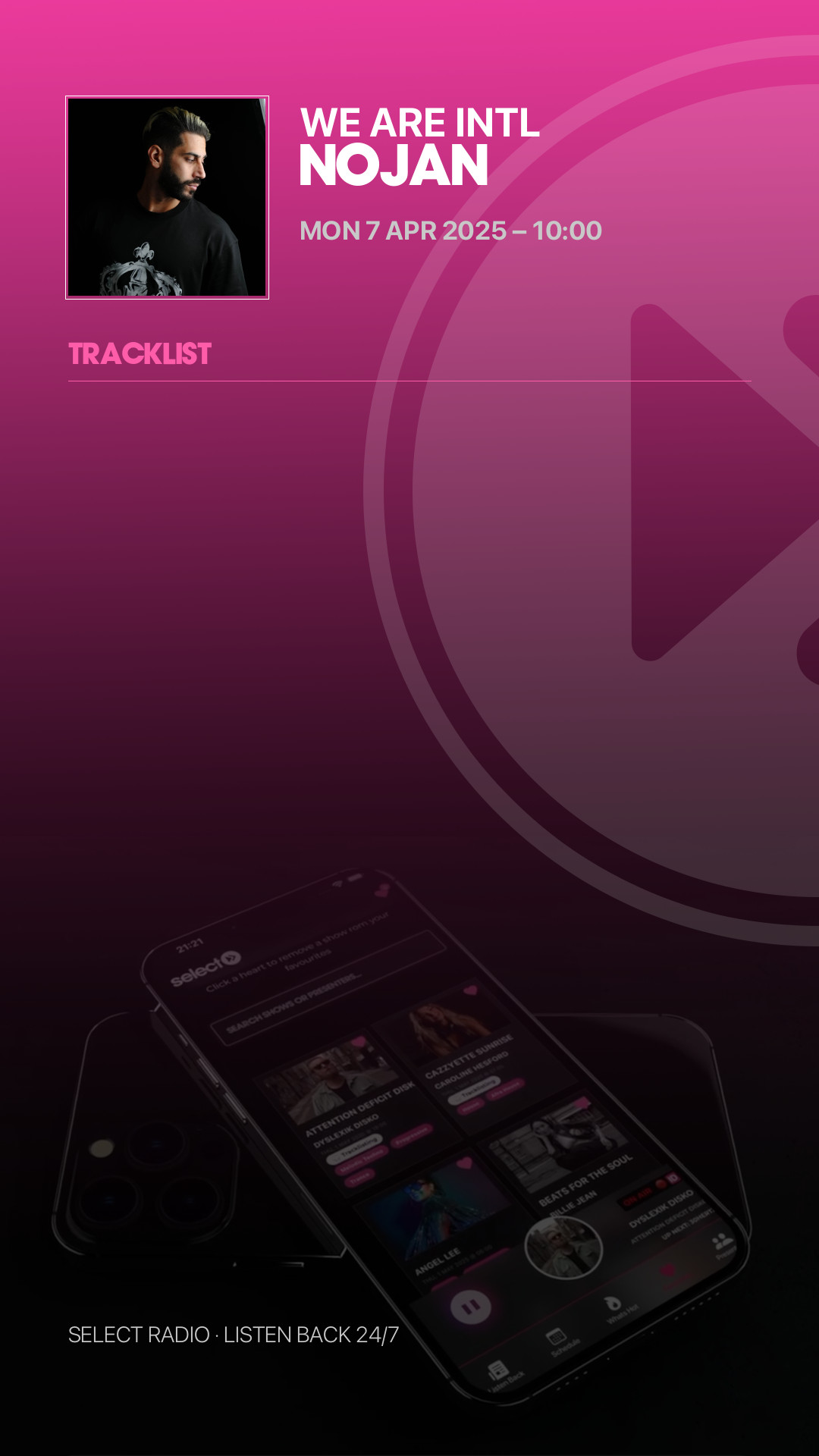 Tracklist Story Preview