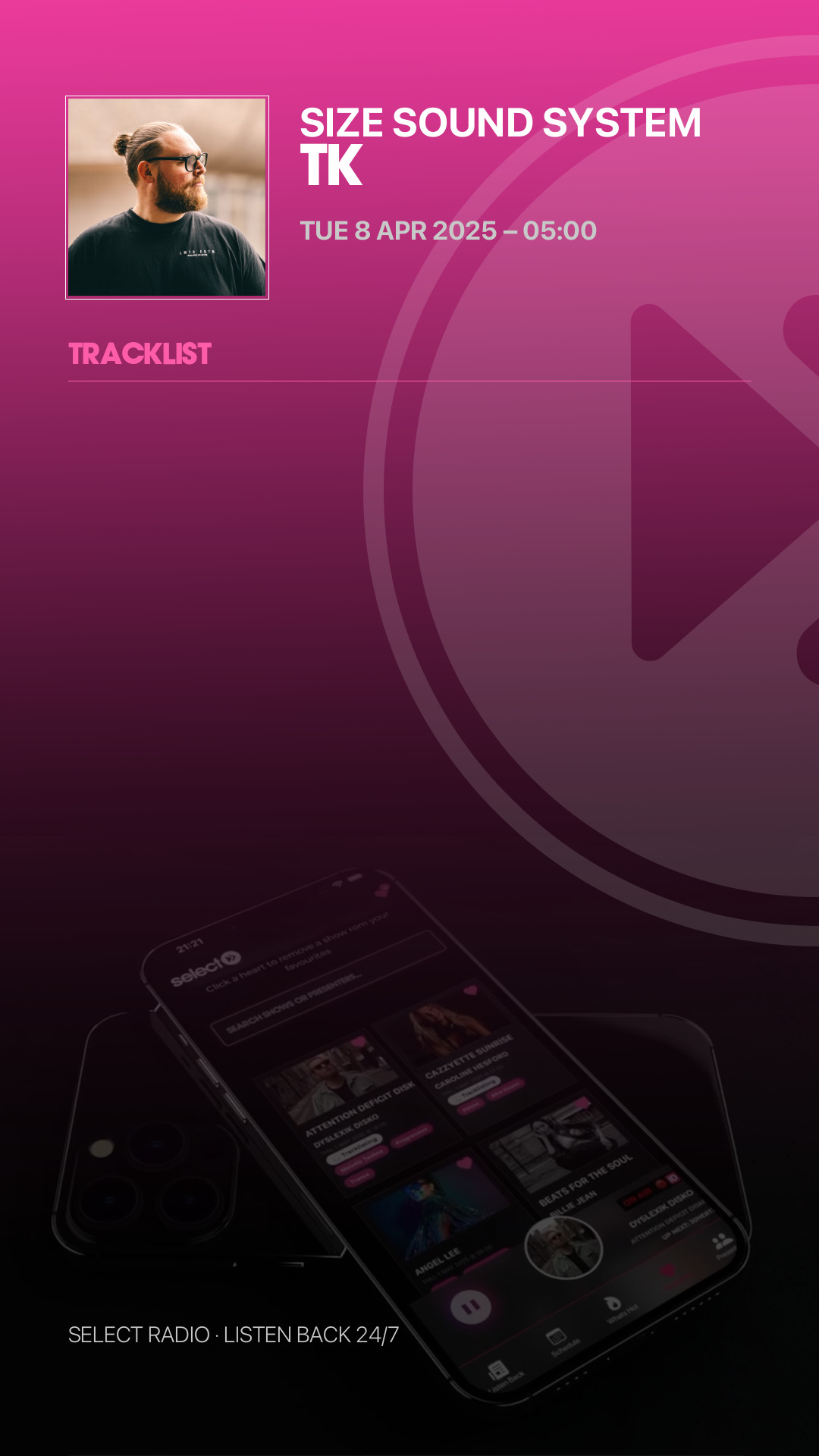 Tracklist Story Preview