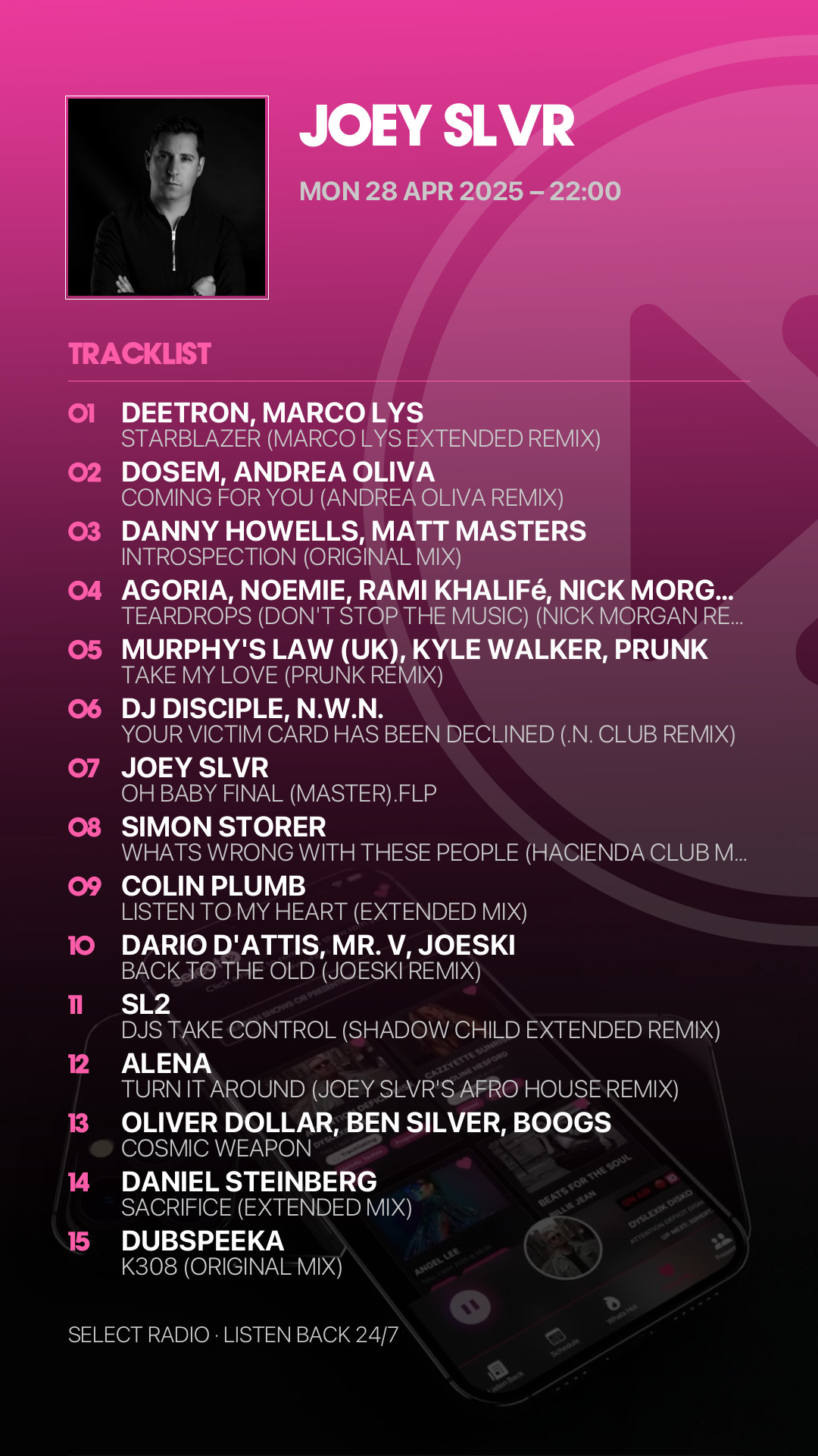 Tracklist Story Preview