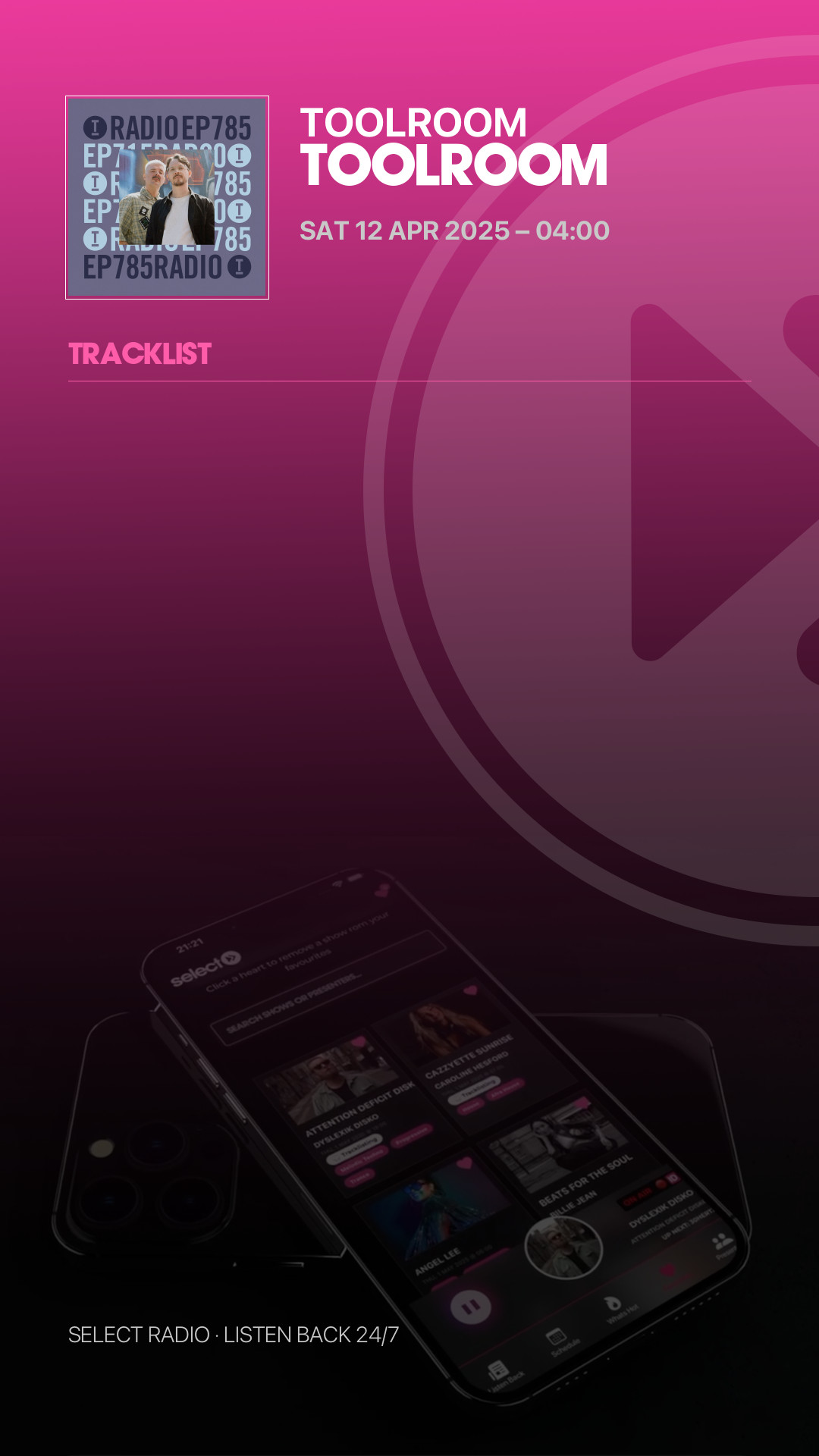 Tracklist Story Preview