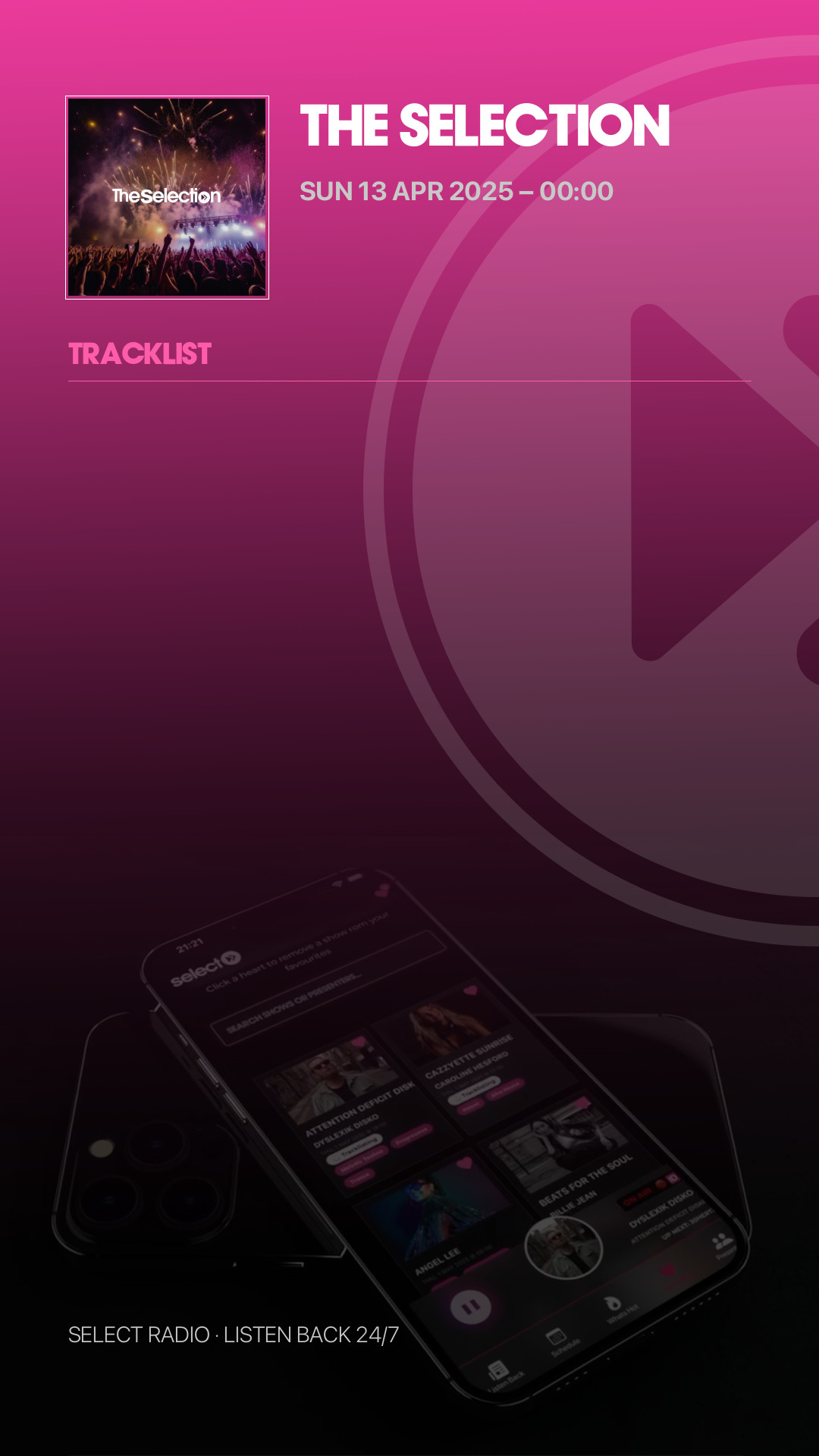 Tracklist Story Preview