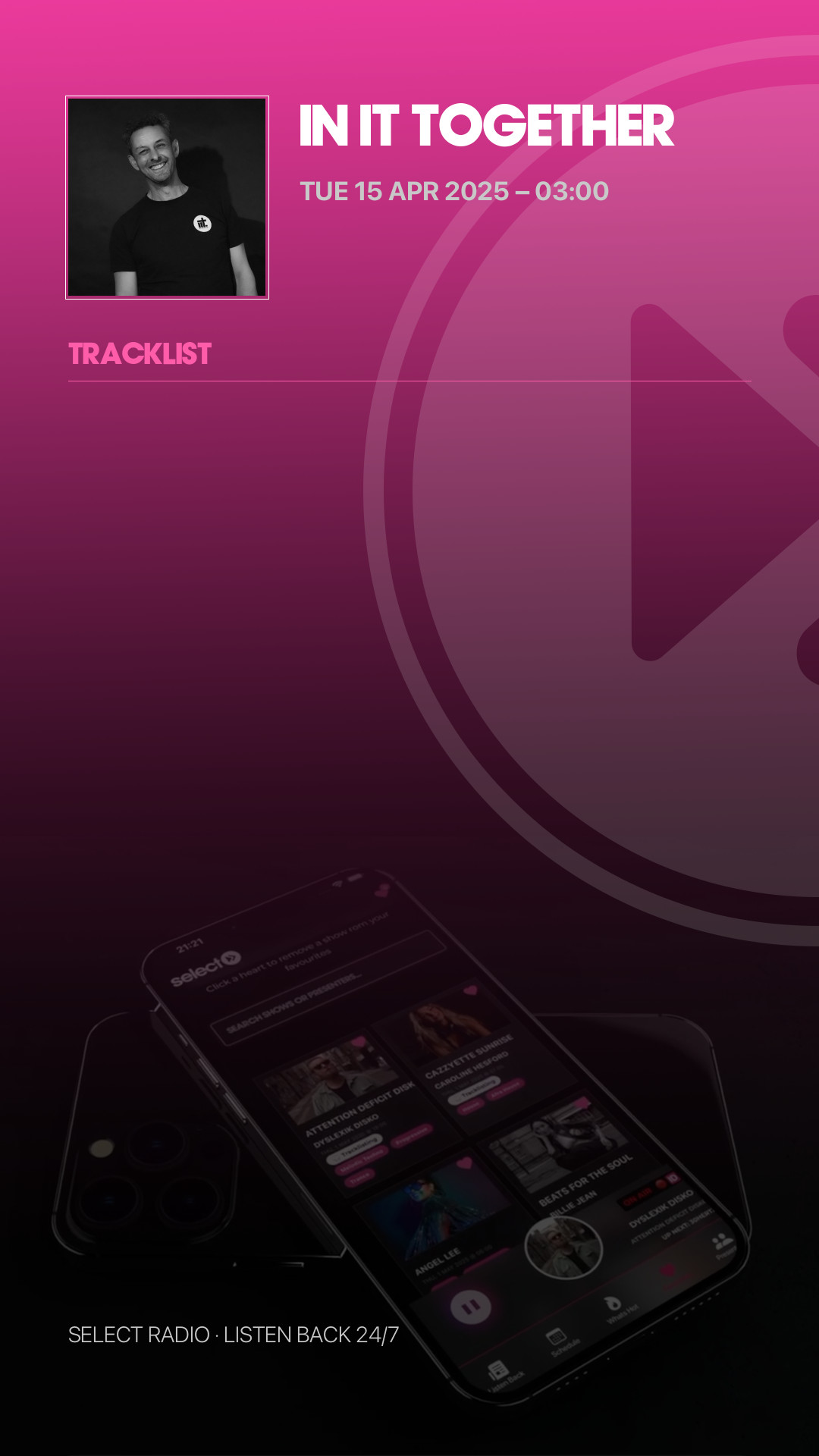Tracklist Story Preview