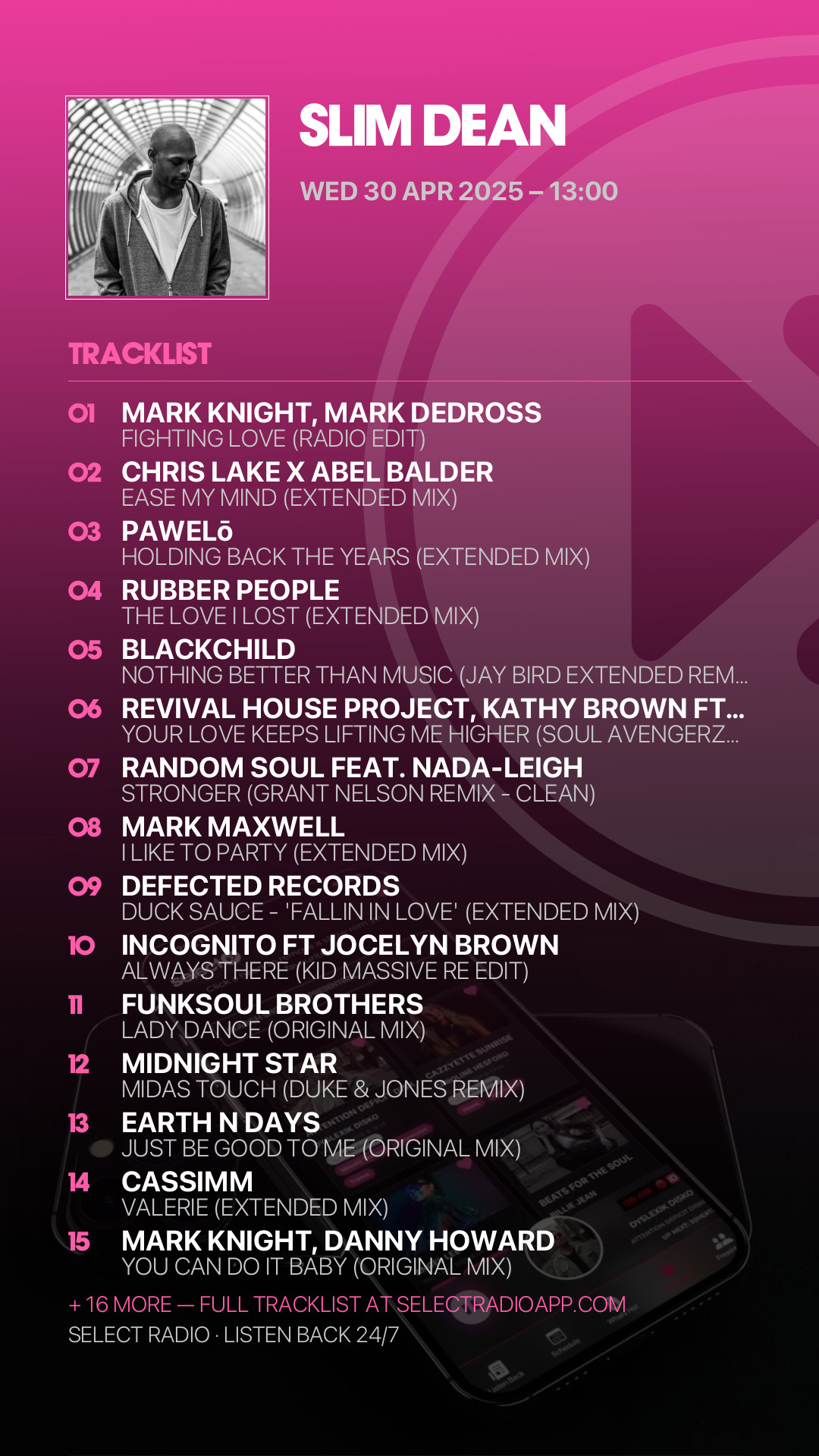 Tracklist Story Preview