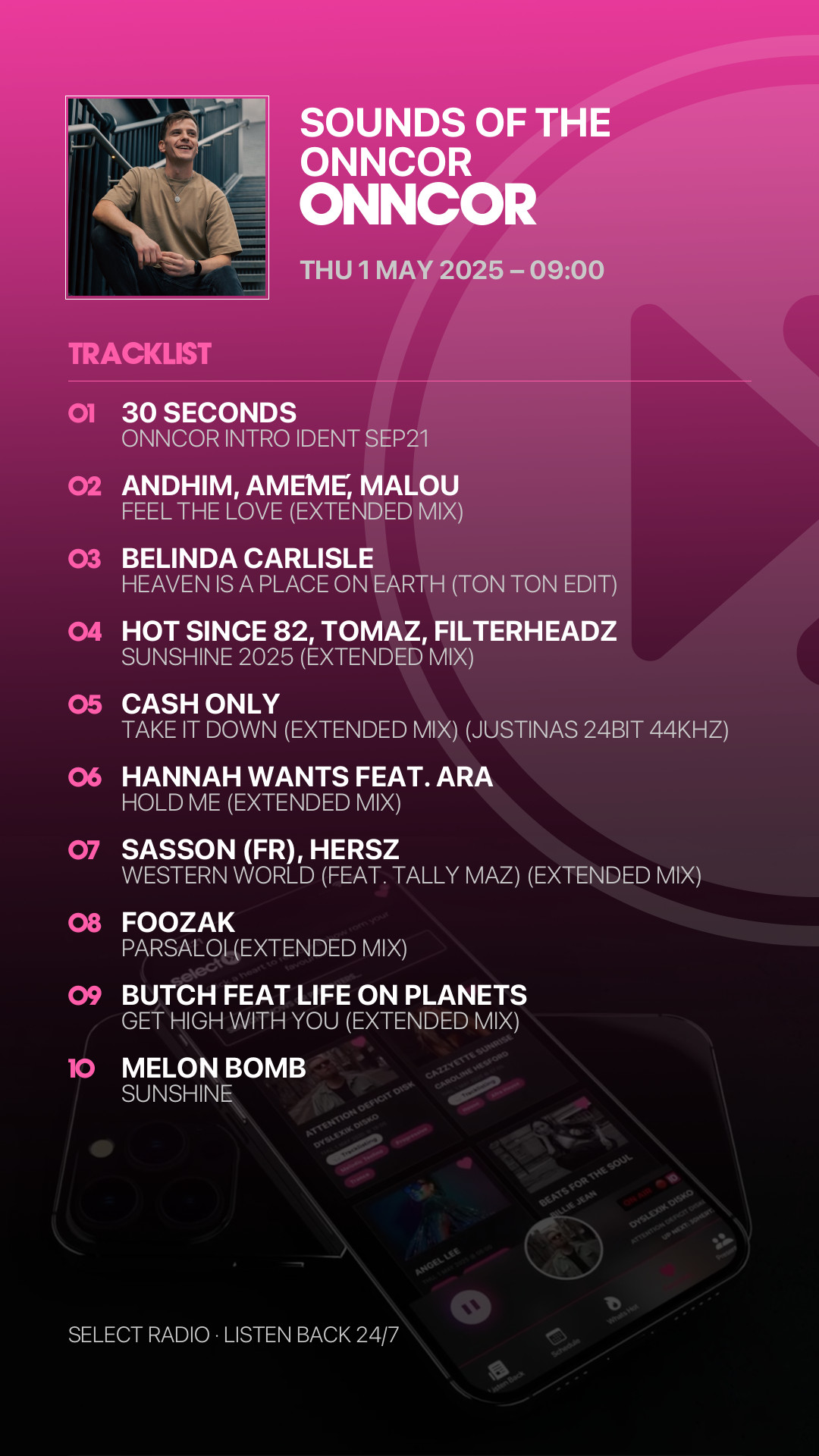 Tracklist Story Preview