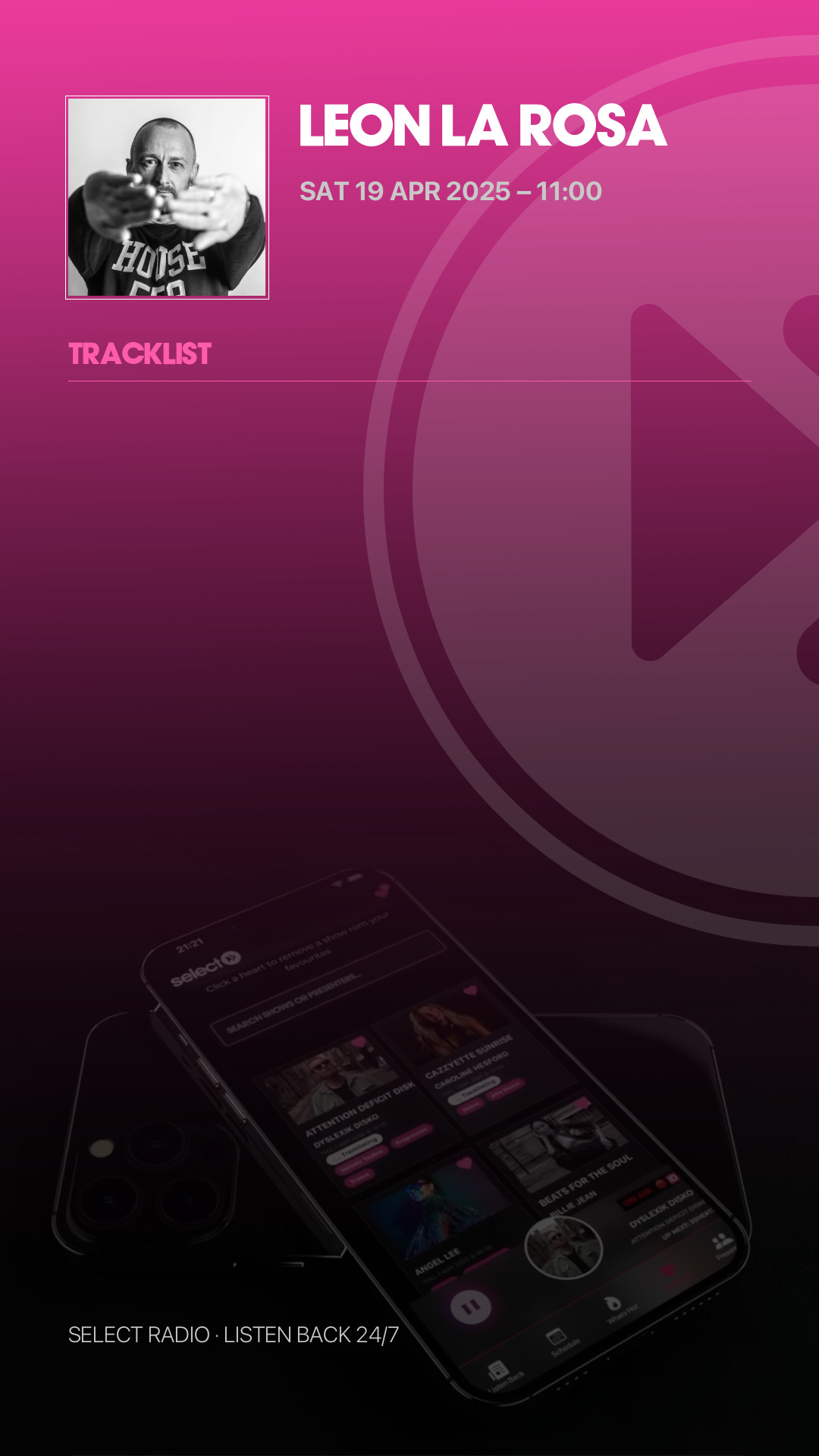 Tracklist Story Preview
