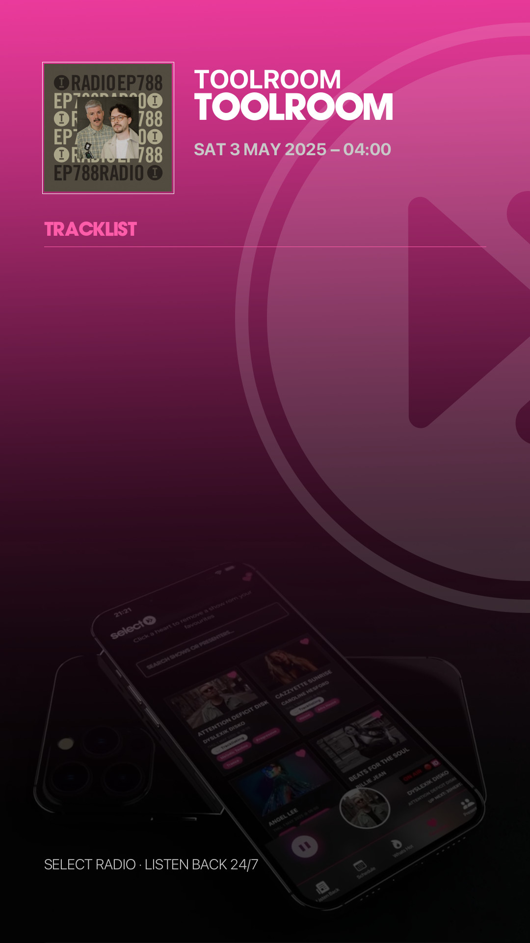 Tracklist Story Preview