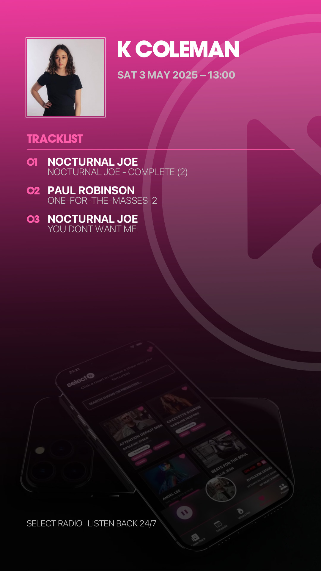 Tracklist Story Preview