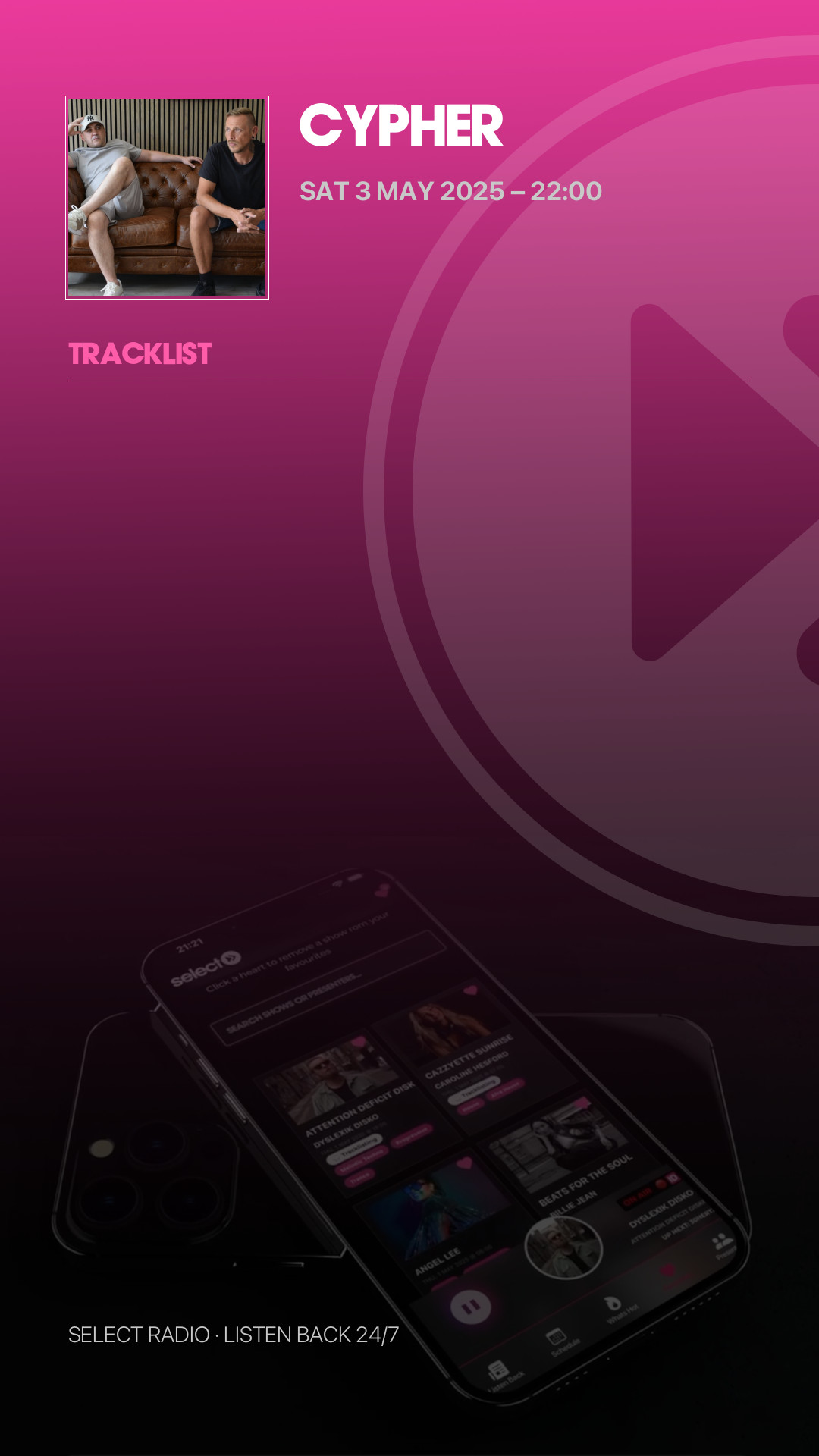 Tracklist Story Preview