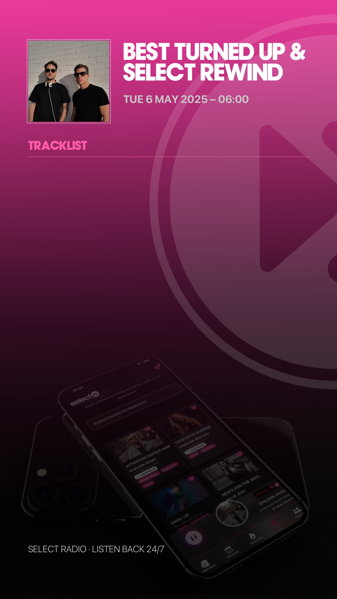 Tracklist Story Preview