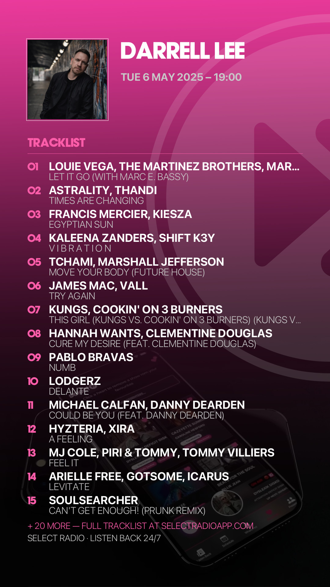 Tracklist Story Preview