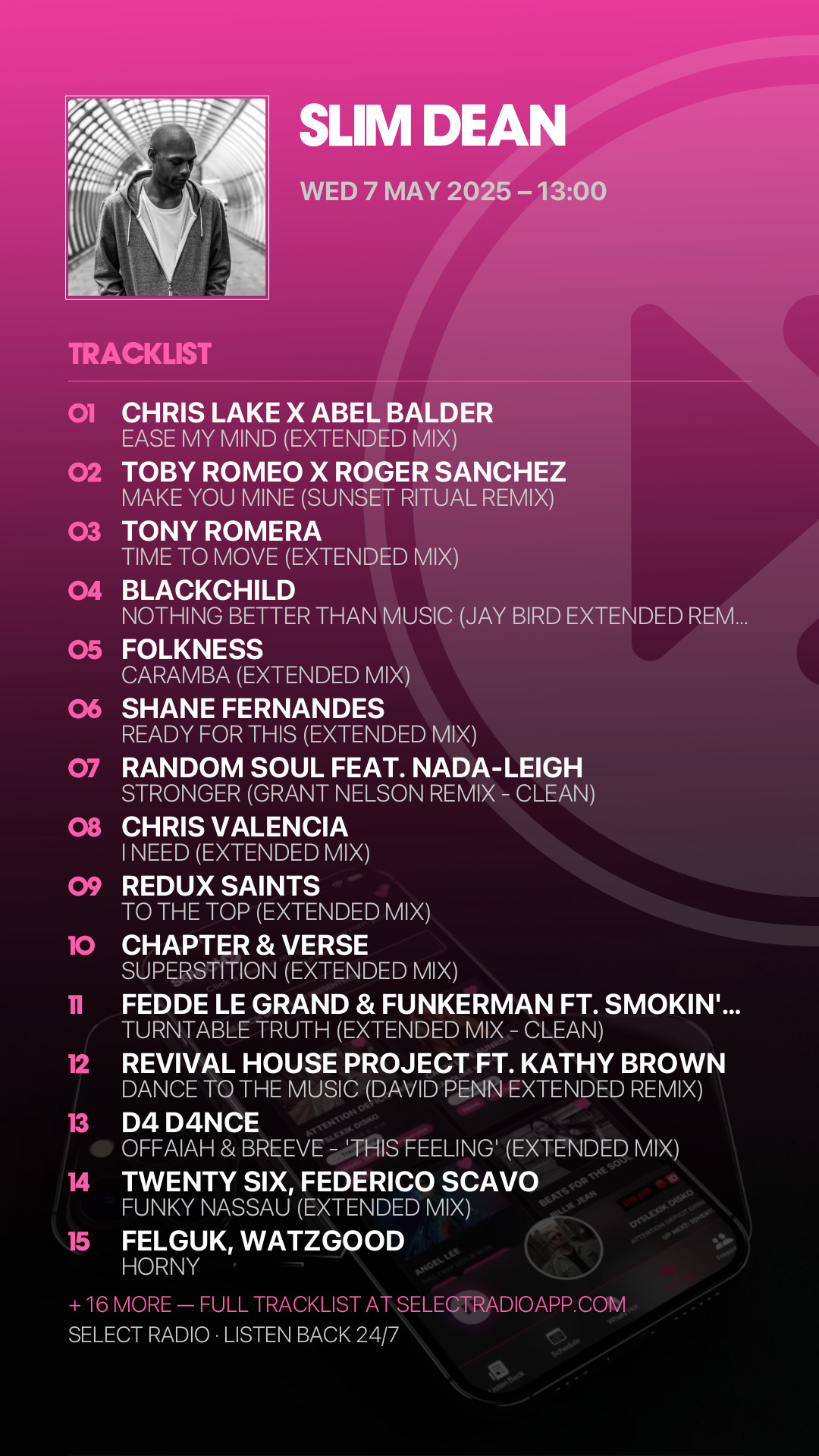 Tracklist Story Preview