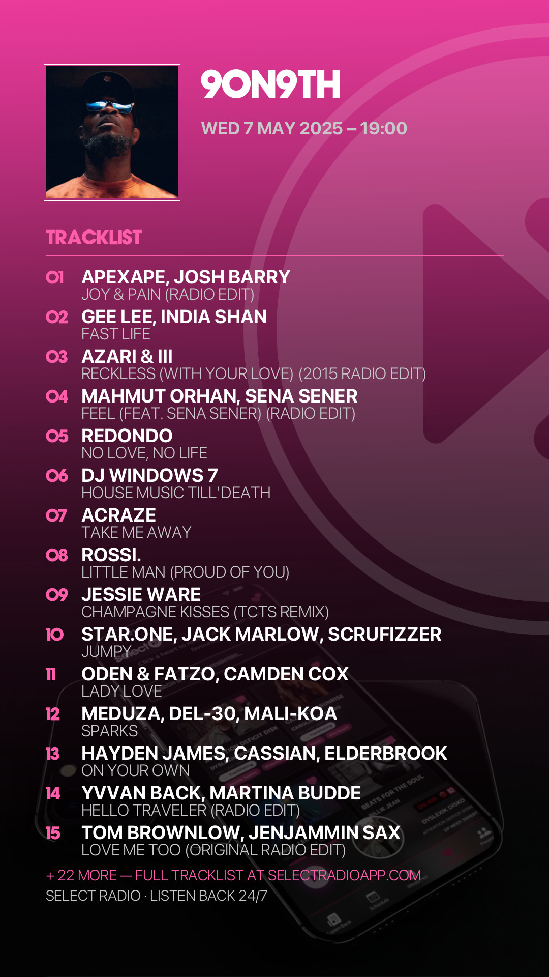 Tracklist Story Preview