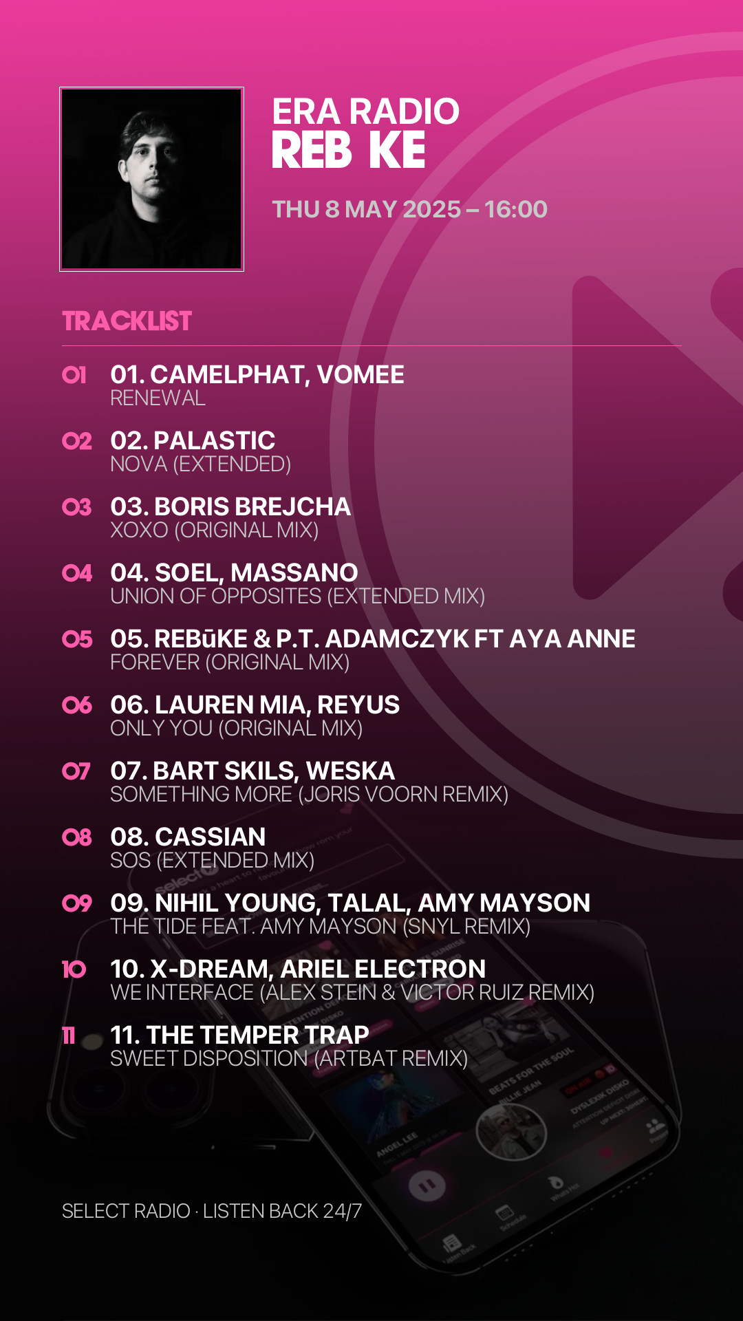 Tracklist Story Preview
