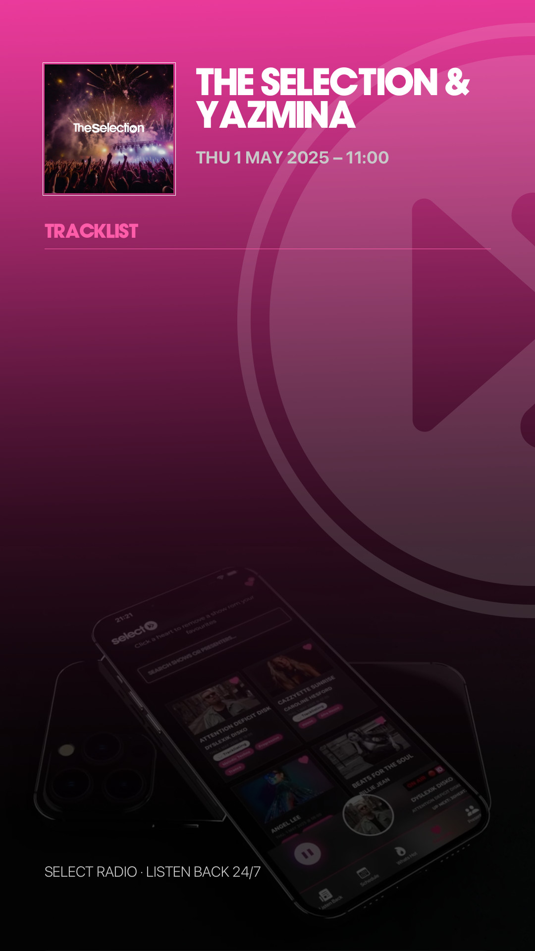 Tracklist Story Preview