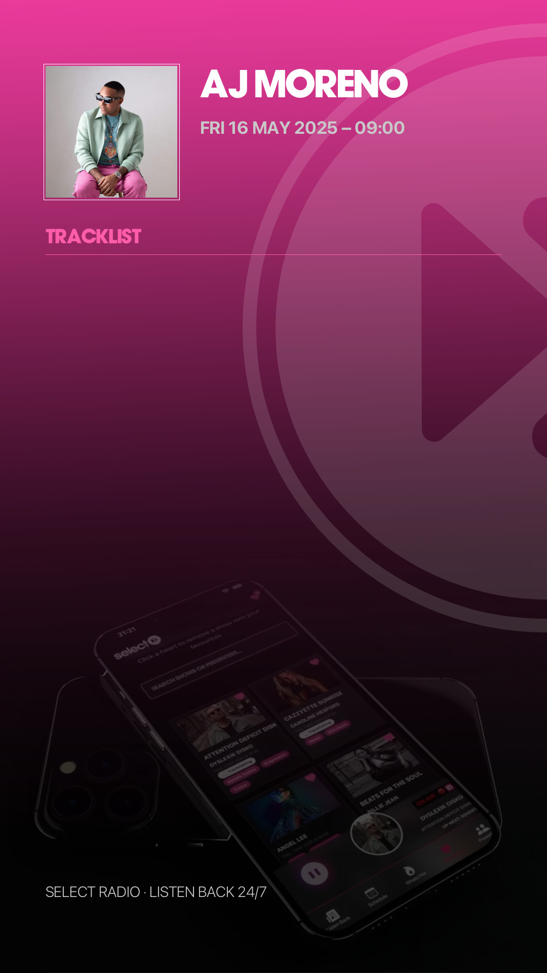 Tracklist Story Preview