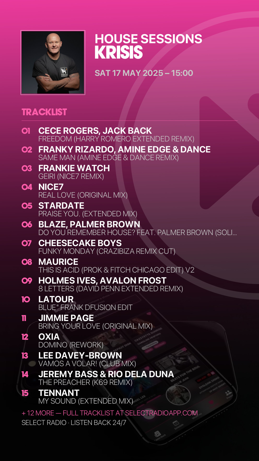 Tracklist Story Preview