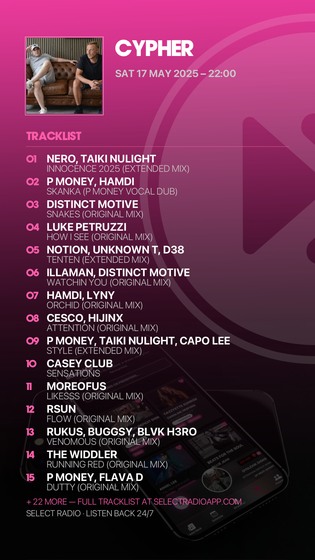Tracklist Story Preview
