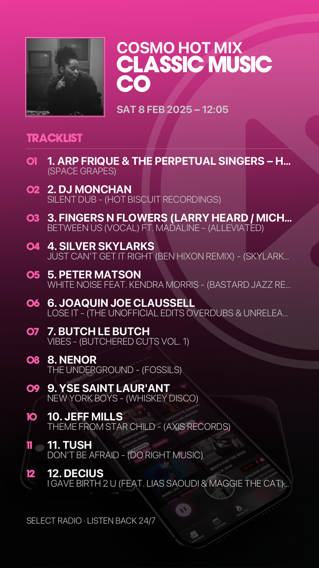 Tracklist Story Preview