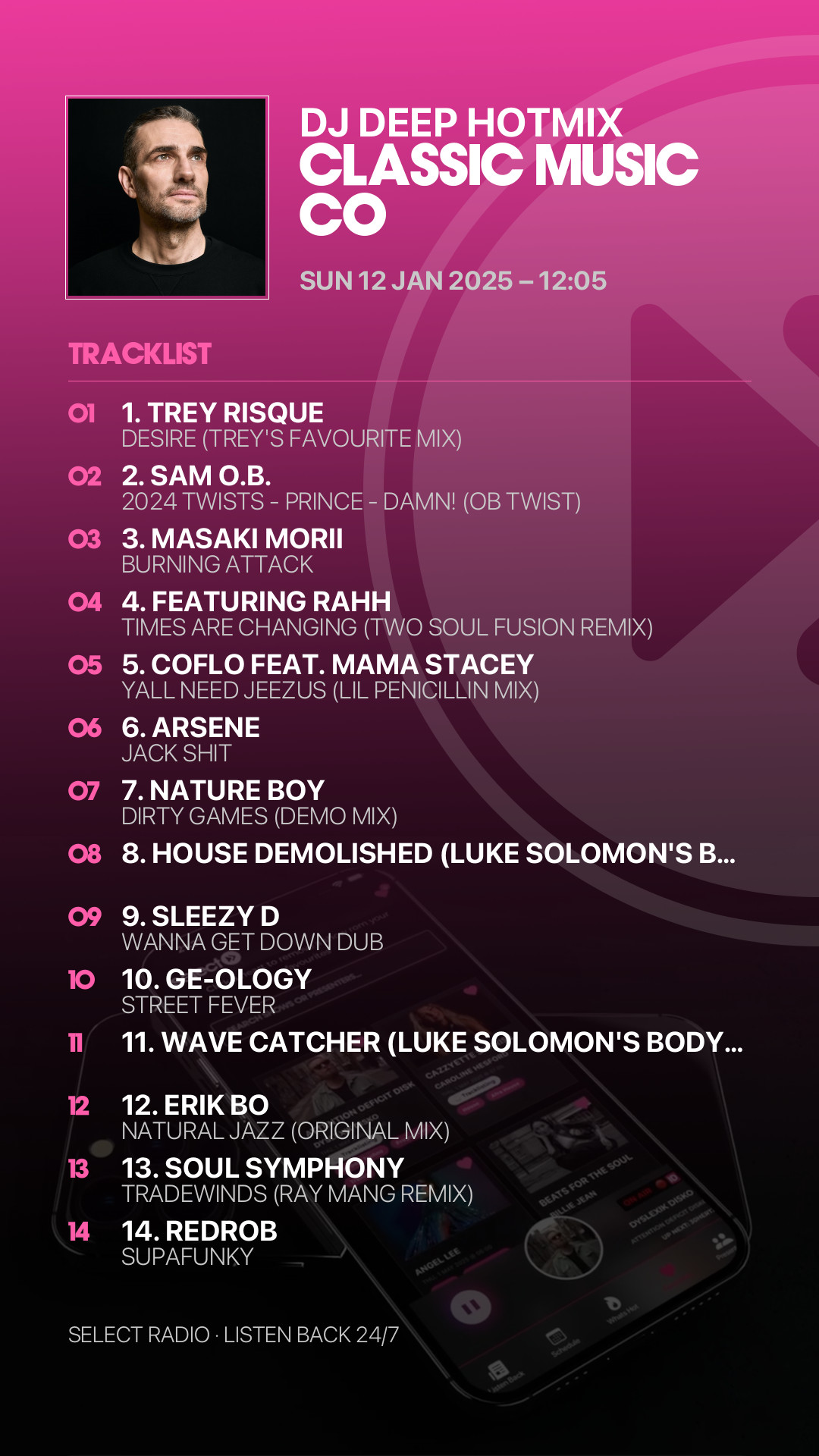 Tracklist Story Preview