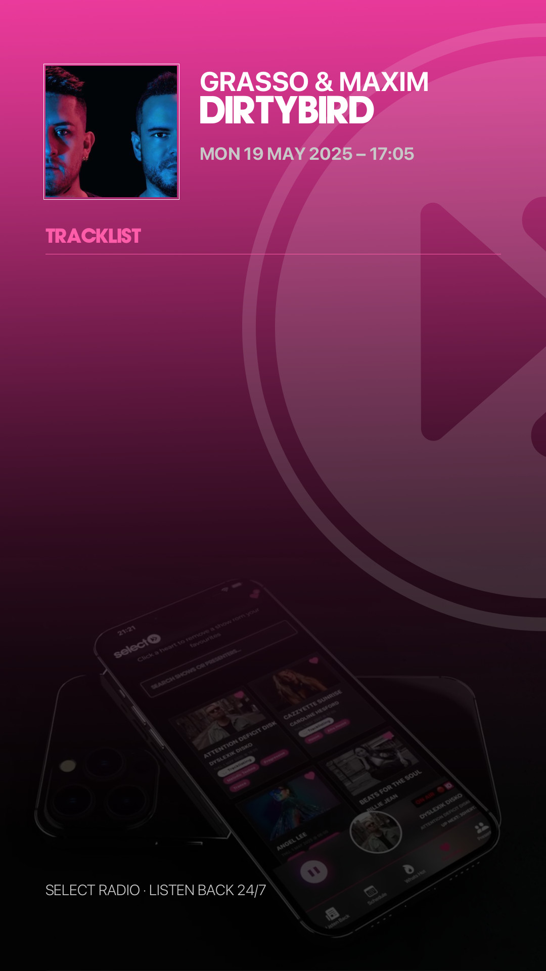 Tracklist Story Preview