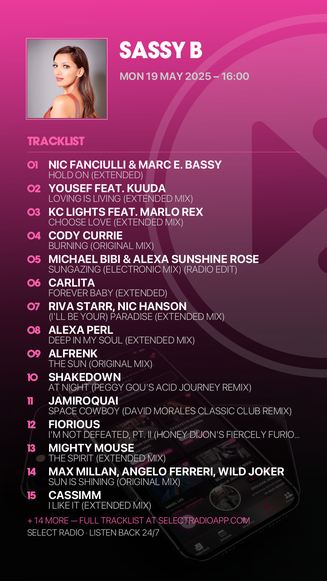 Tracklist Story Preview
