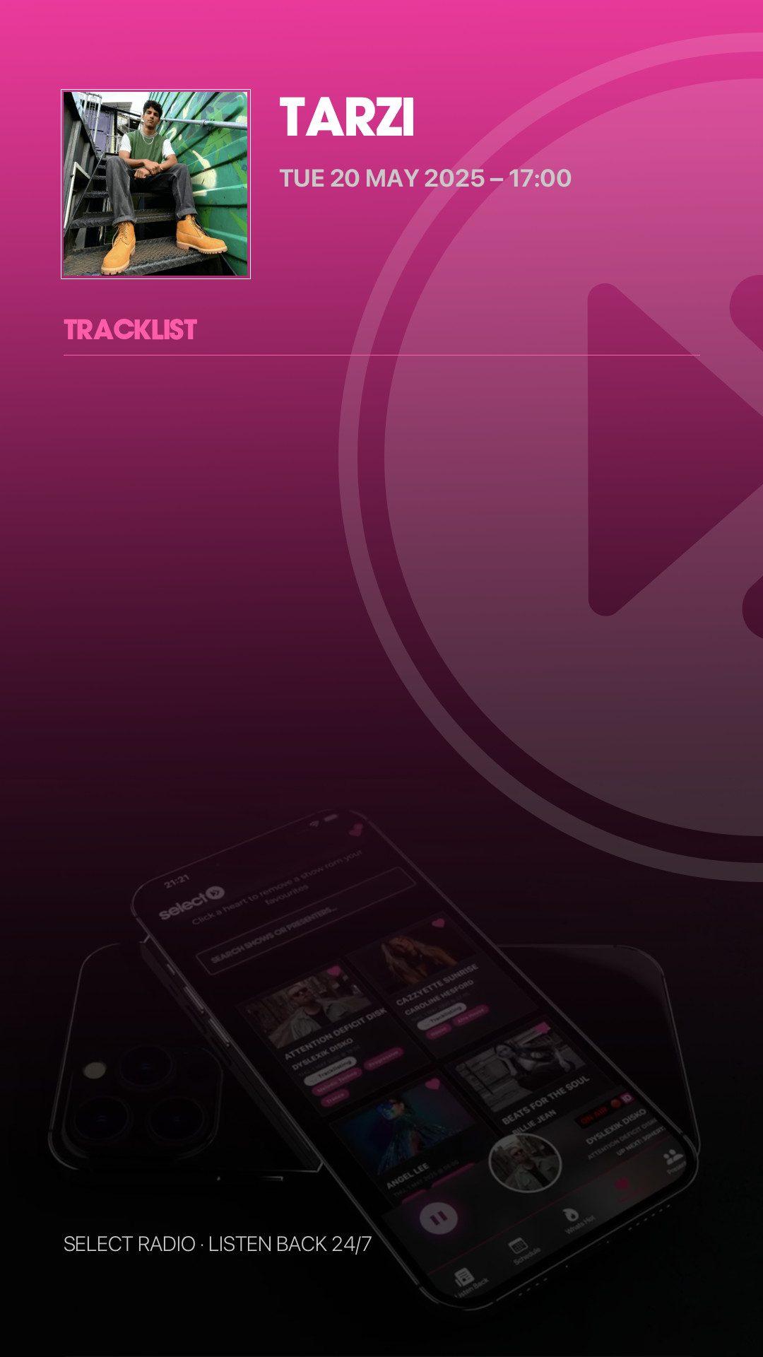 Tracklist Story Preview