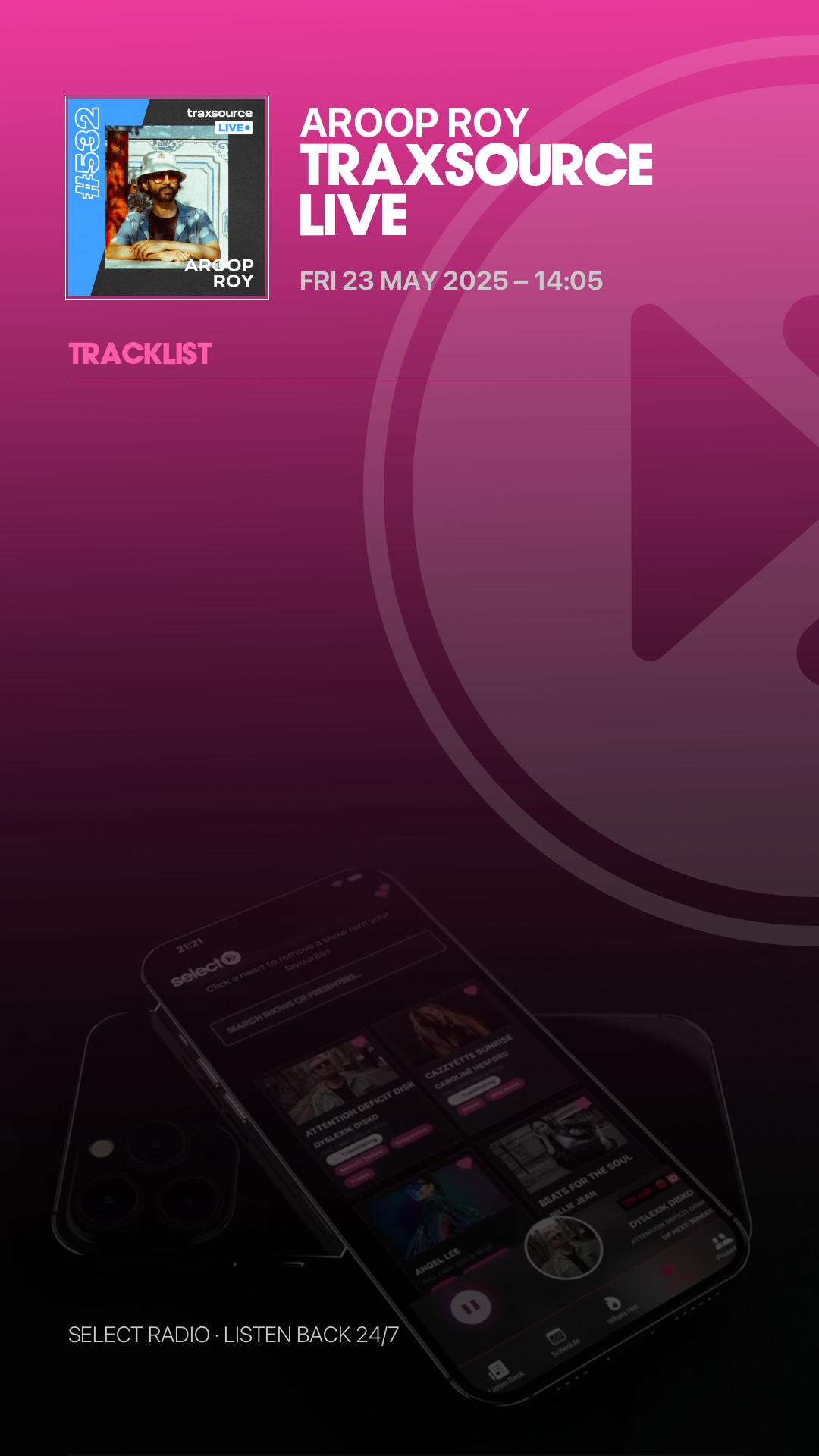 Tracklist Story Preview