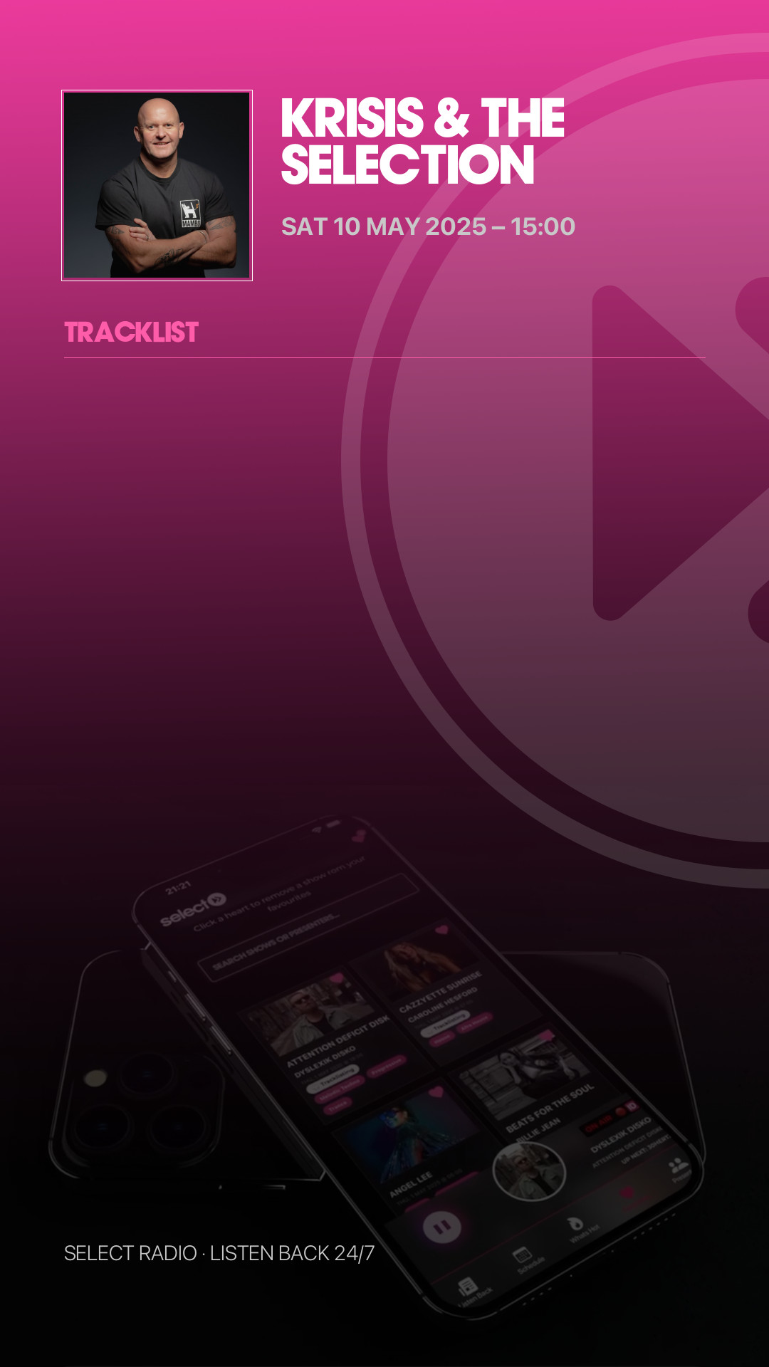 Tracklist Story Preview