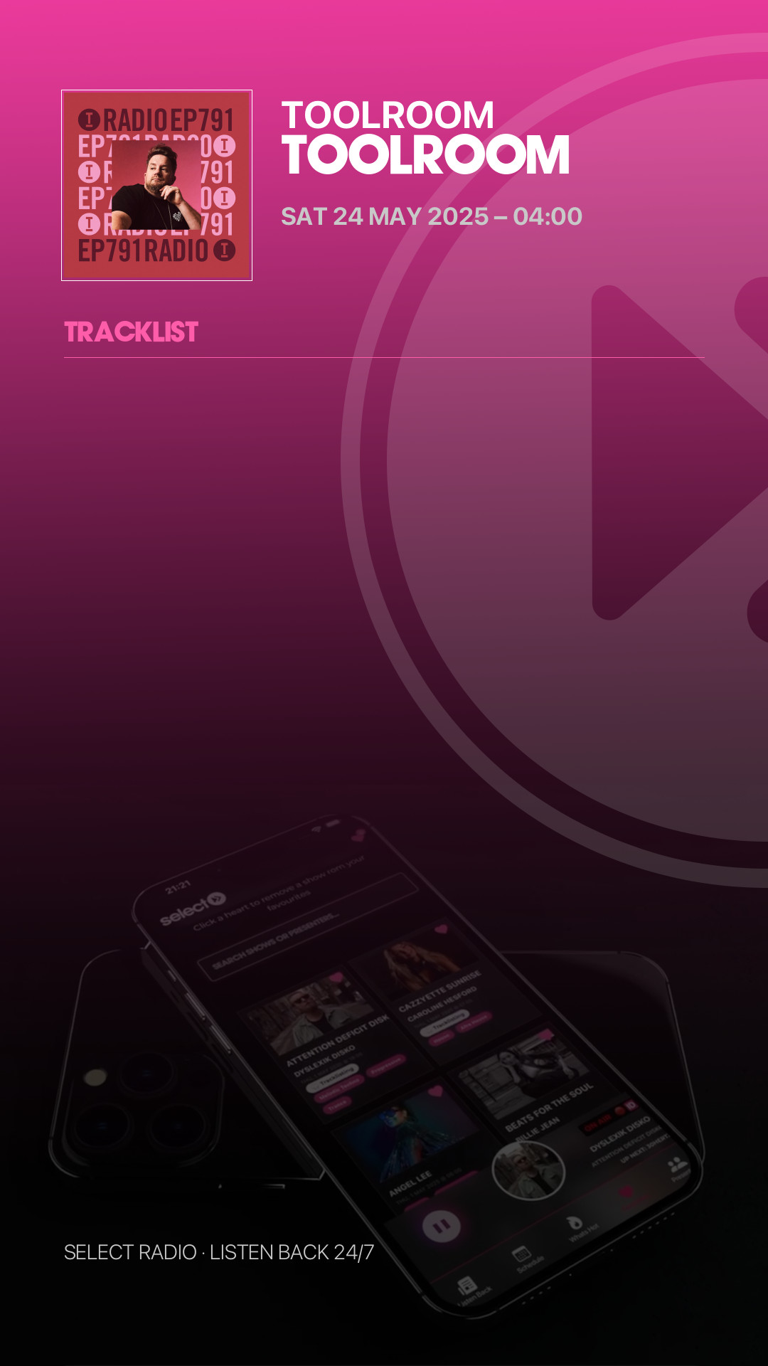 Tracklist Story Preview